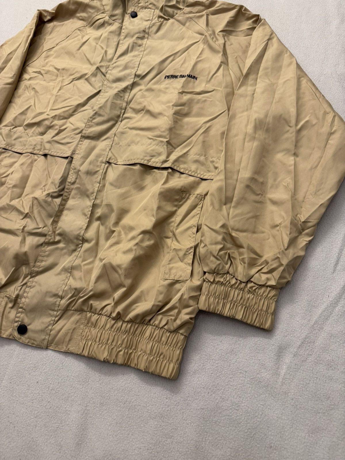 Pierre Balmain Pierre Balmain Vintage 90s Beige Light Jacket size XL Size US XL / EU 56 / 4 - 5 Thumbnail