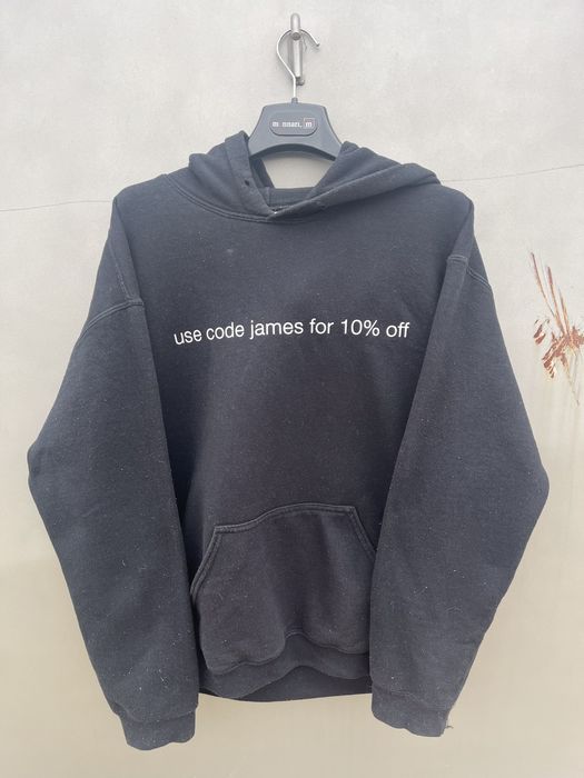 Use code james clearance hoodie