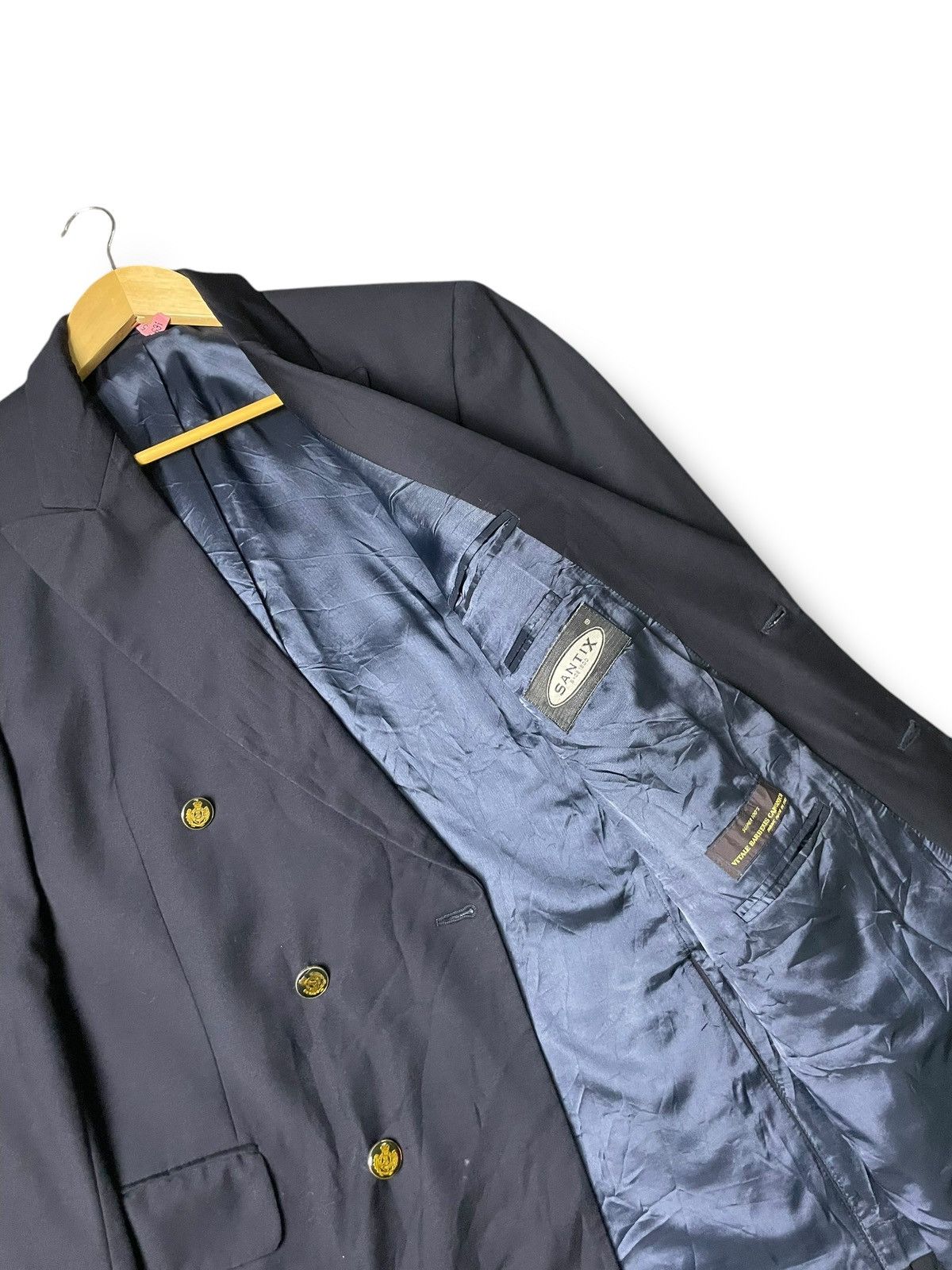 Vintage × Vitale Barberis Canonico Vitale Barberis Canonico Double Breasted Blazer (64) Size US XS / EU 42 / 0 - 7 Thumbnail