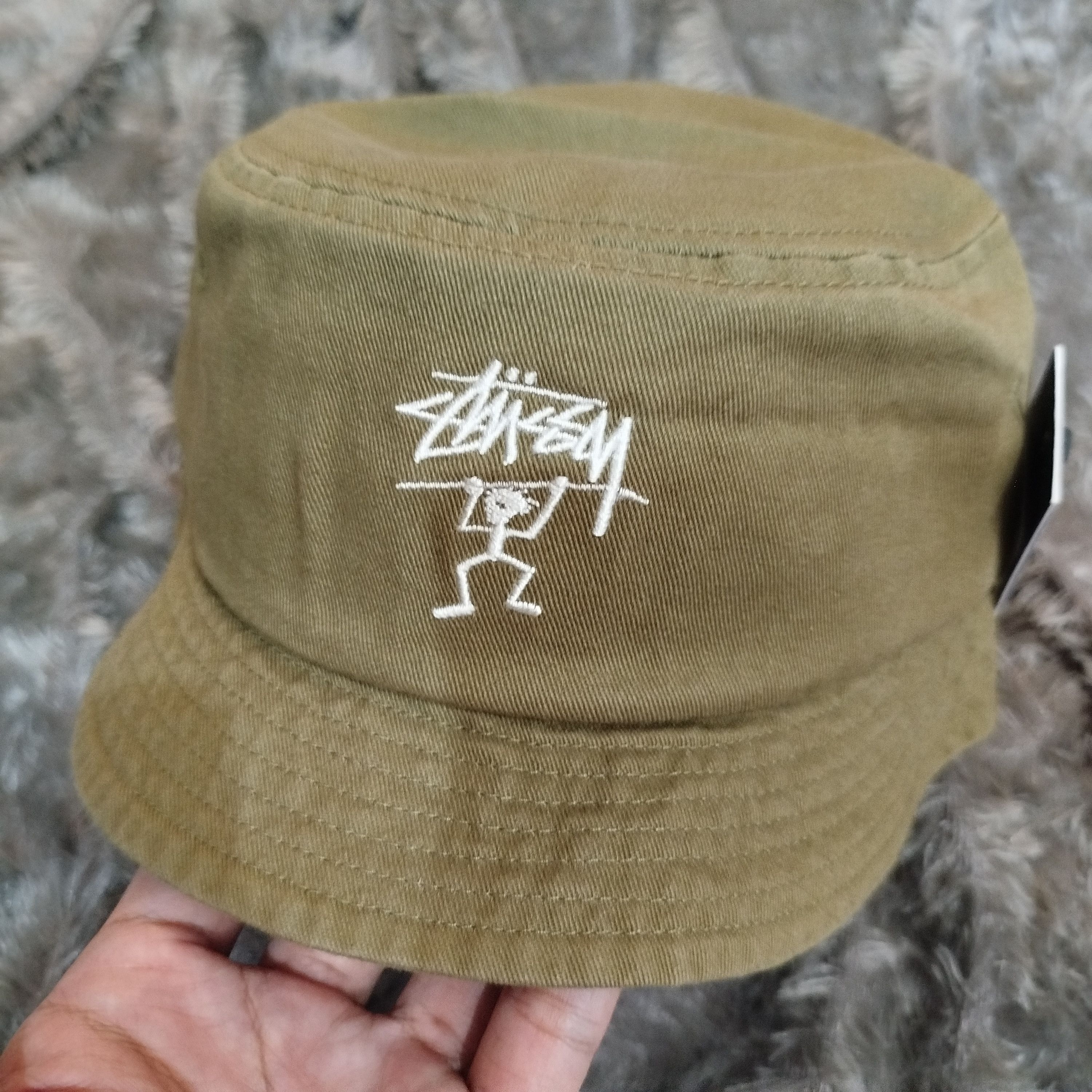 Stussy STUSSY WARRIOR MAN BUCKET HAT Size ONE SIZE - 1 Thumbnail