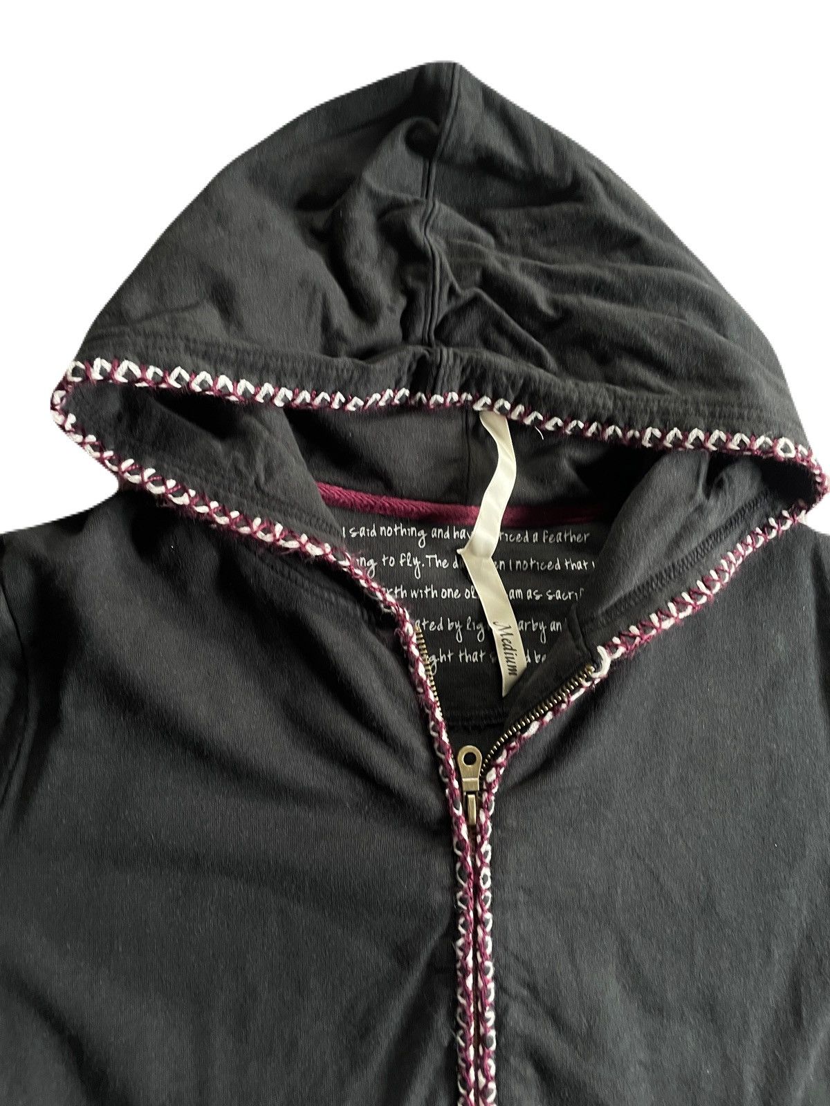 If Six Was Nine 2000s Japanese archive Vkei Ethnic Zip Short Sleeve Hoodie Size US S / EU 44-46 / 1 - 5 Thumbnail