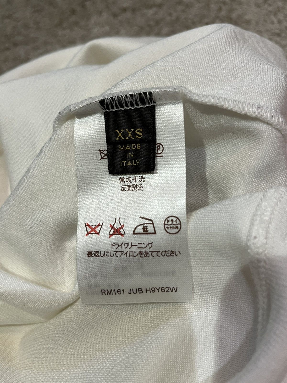 Louis Vuitton Louis Vuitton white sweatshirt with racing stripes Size US XXS / EU 40 - 7 Thumbnail