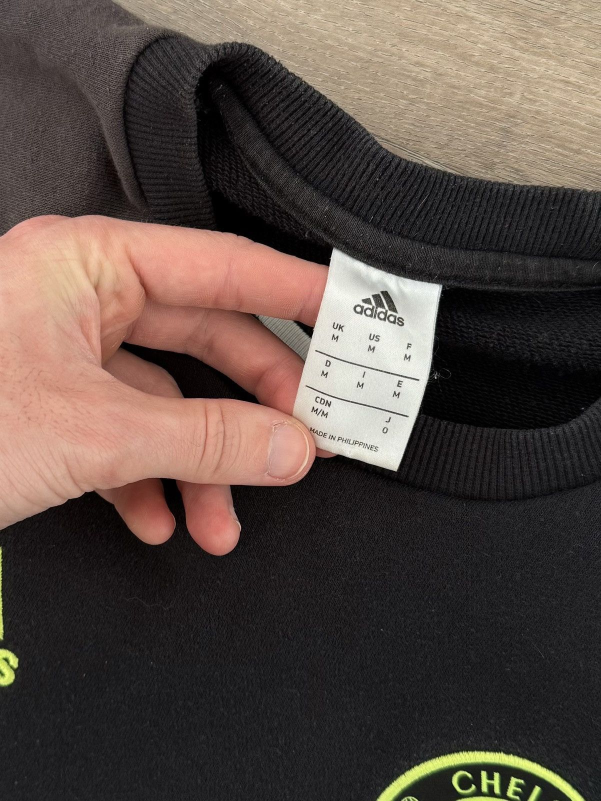 Adidas Adidas Y2K Chelsea London 2016 Soccer Sweatshirt Blokecore Size US M / EU 48-50 / 2 - 3 Thumbnail