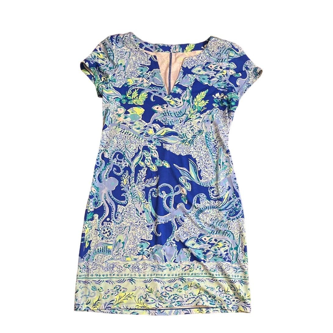 sirens blue dress Siren Noir Mermaid Dress, M main image 1
