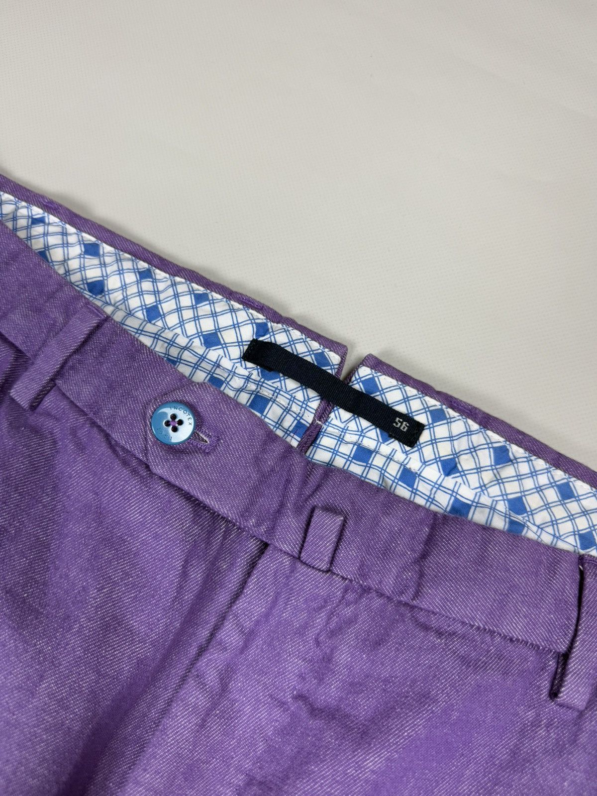 Incotex Incotex Men’s Cotton / Linen Dress Pants Trousers Size 56 Size US 38 / EU 54 - 10 Thumbnail