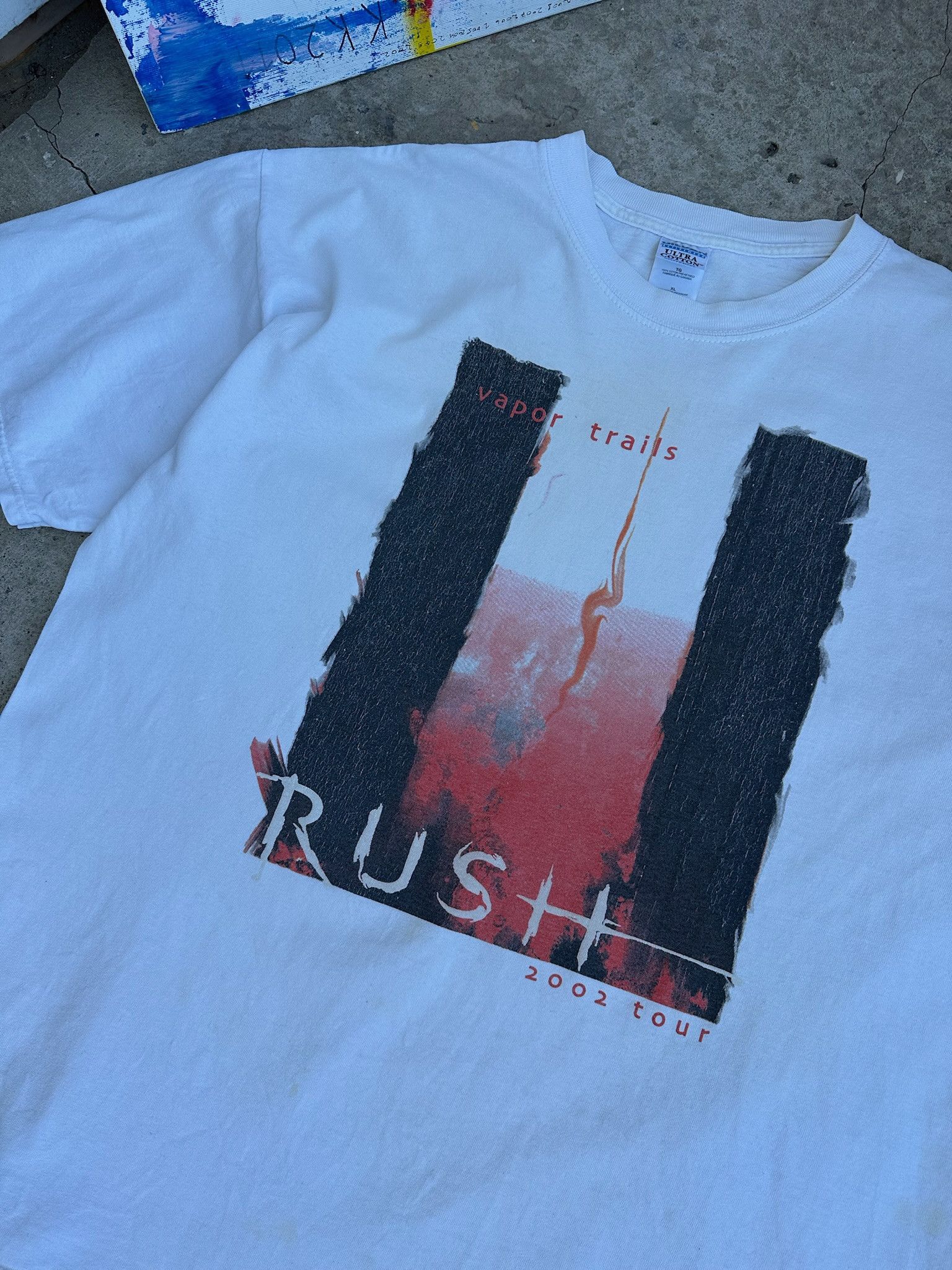 Band Tees Vintage Rush Band Tee Size US XL / EU 56 / 4 - 6 Thumbnail