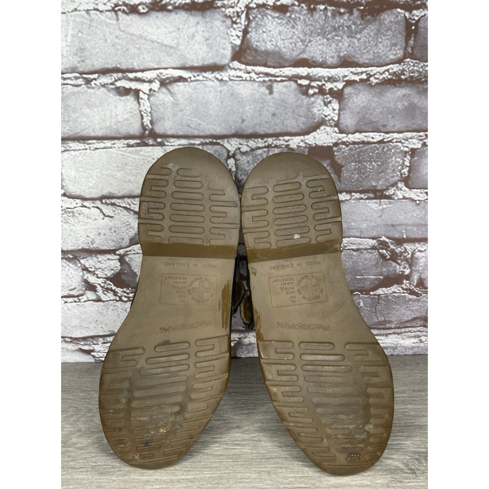 Dr. Martens VTG Dr. Martens Brown Leather Monk Strap Loafer England Shoe Size US 5 / IT 35 - 22 Thumbnail