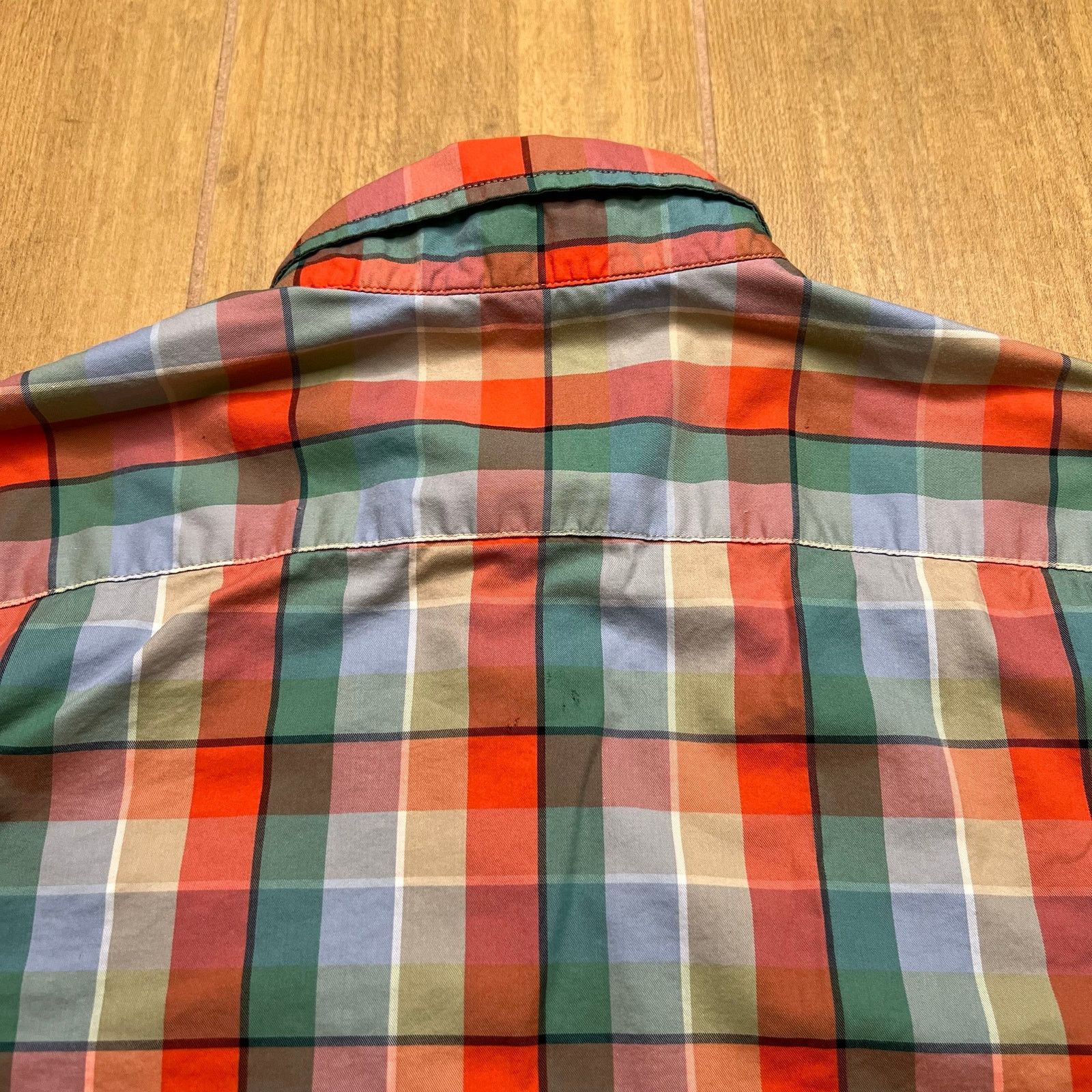 Victorinox Victorinox Plaid Button Up Shirt Mens M Slim Fit Red Blue Size US M / EU 48-50 / 2 - 9 Thumbnail