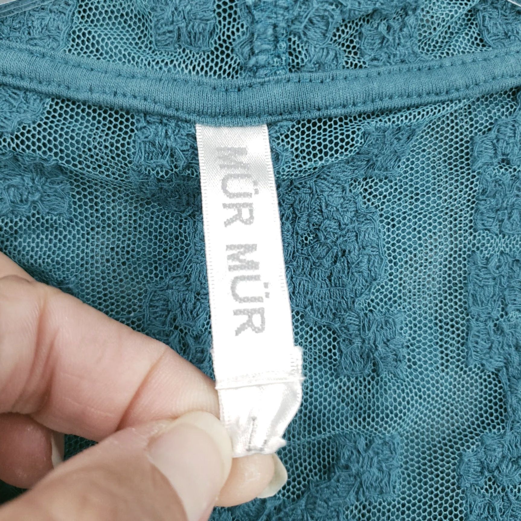 Vintage Mur Mur Womens L Green Full Zip Hooded Embroidered Sweater Nike? Size L / US 10 / IT 46 - 6 Thumbnail