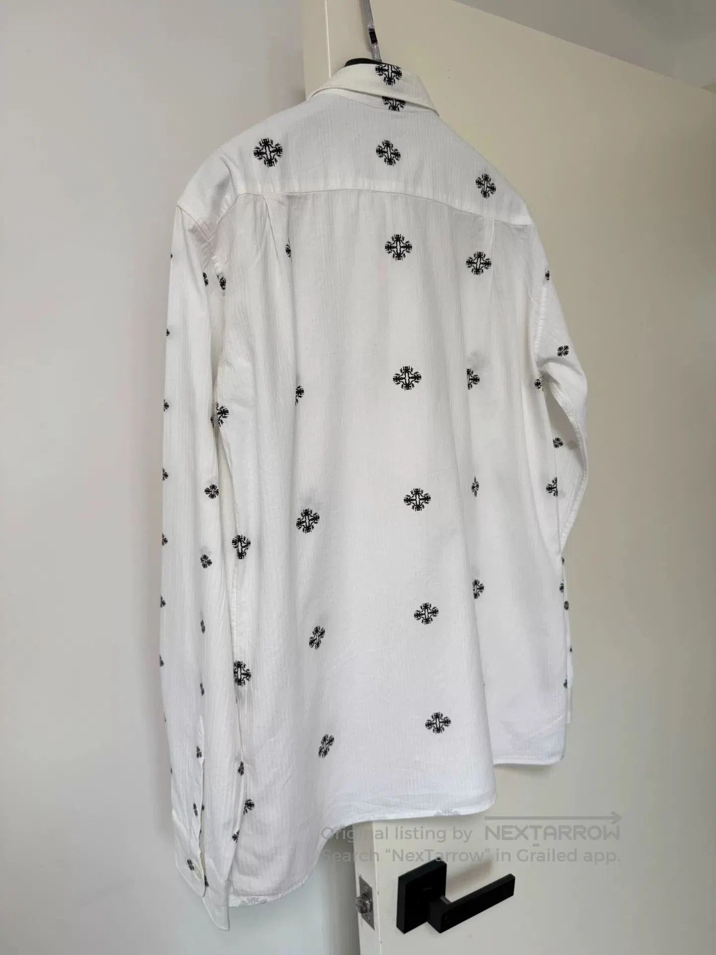 Ann Demeulemeester Ann Demeulemeester SS13 Zen Pattern Shirt. Size XXS / US 00 / IT 34 - 8 Thumbnail