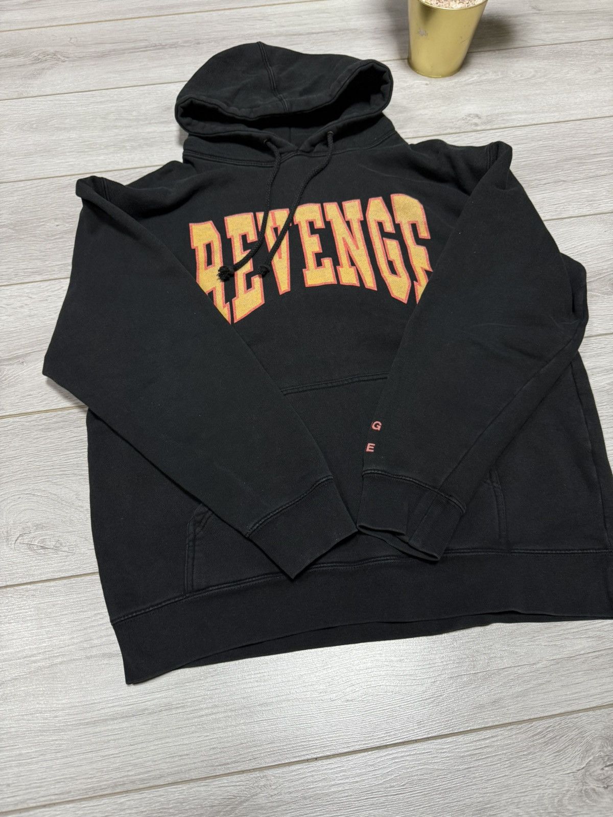 Revenge Revenge independent distressed summer sixteen hoodie faded Size US L / EU 52-54 / 3 - 5 Thumbnail