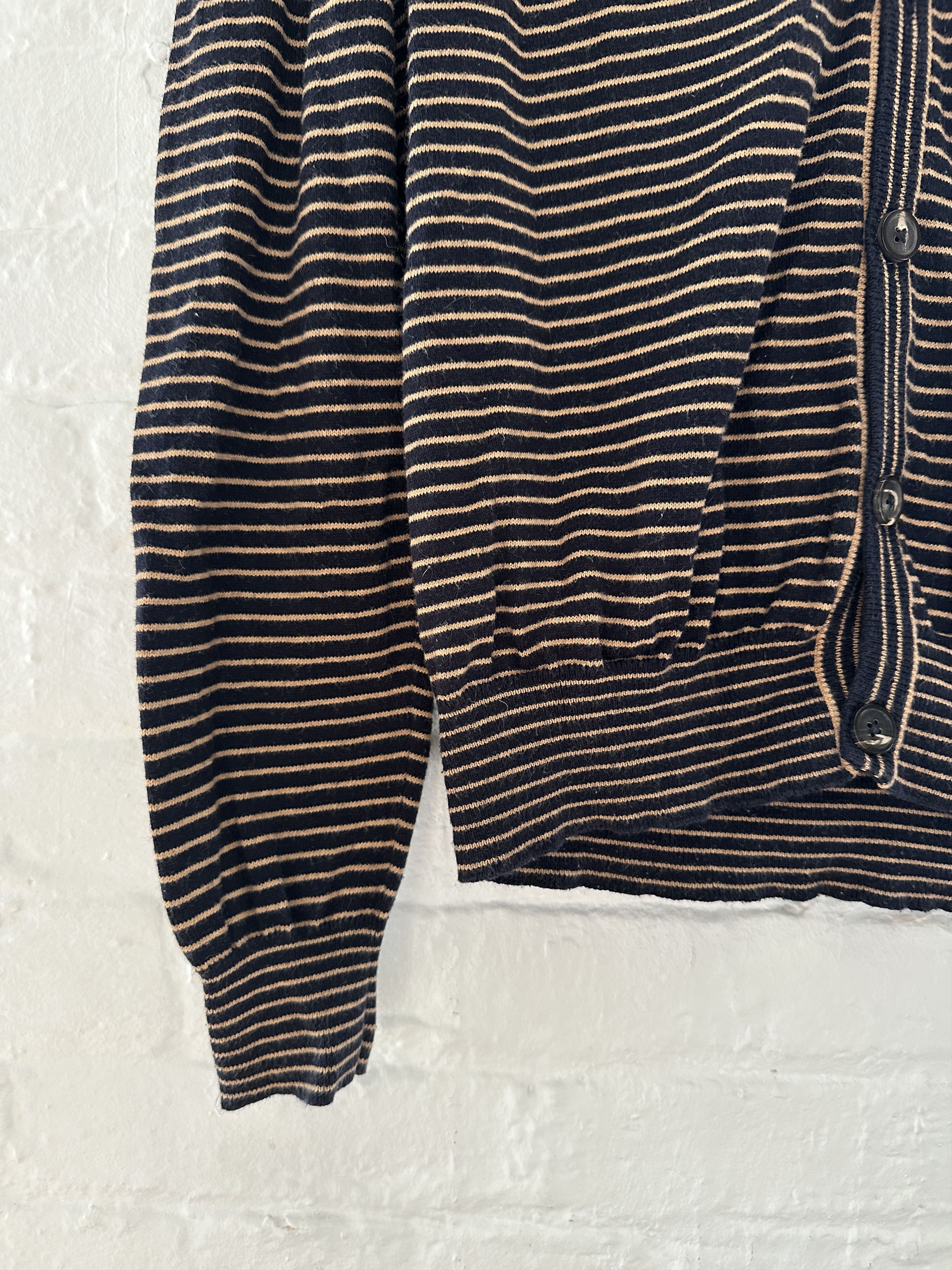 Maison Margiela Maison Margiela Striped Cardigan Size US S / EU 44-46 / 1 - 3 Thumbnail