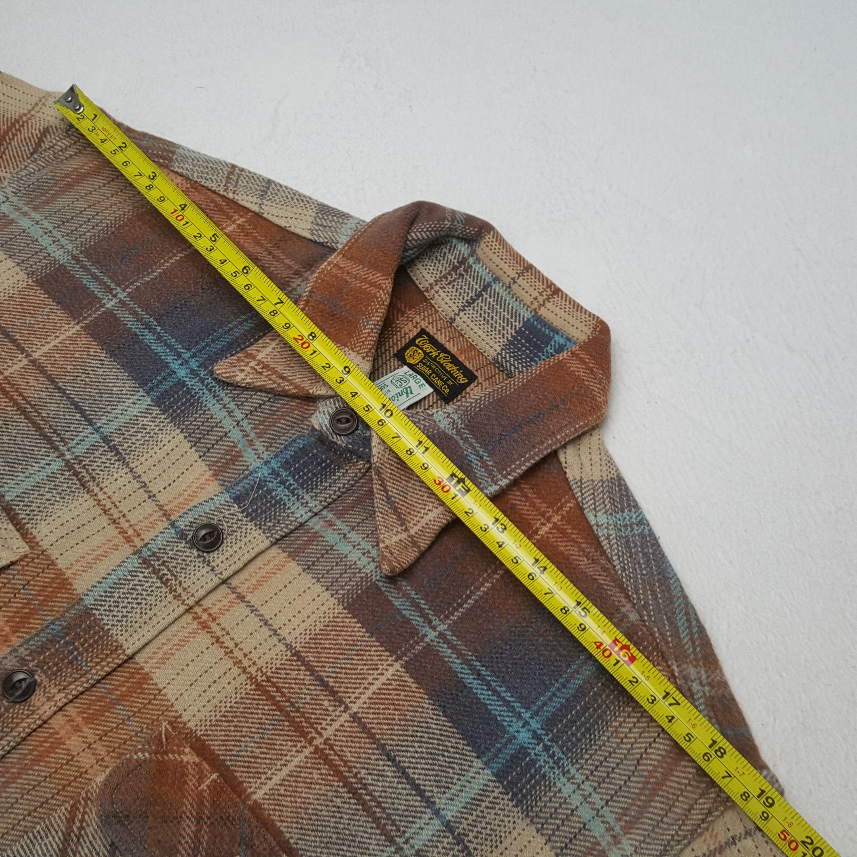 Sugar Cane Vintage Sugar Cane Toyo Enterprise Long Sleeve Shirt RR21 Size US L / EU 52-54 / 3 - 4 Thumbnail