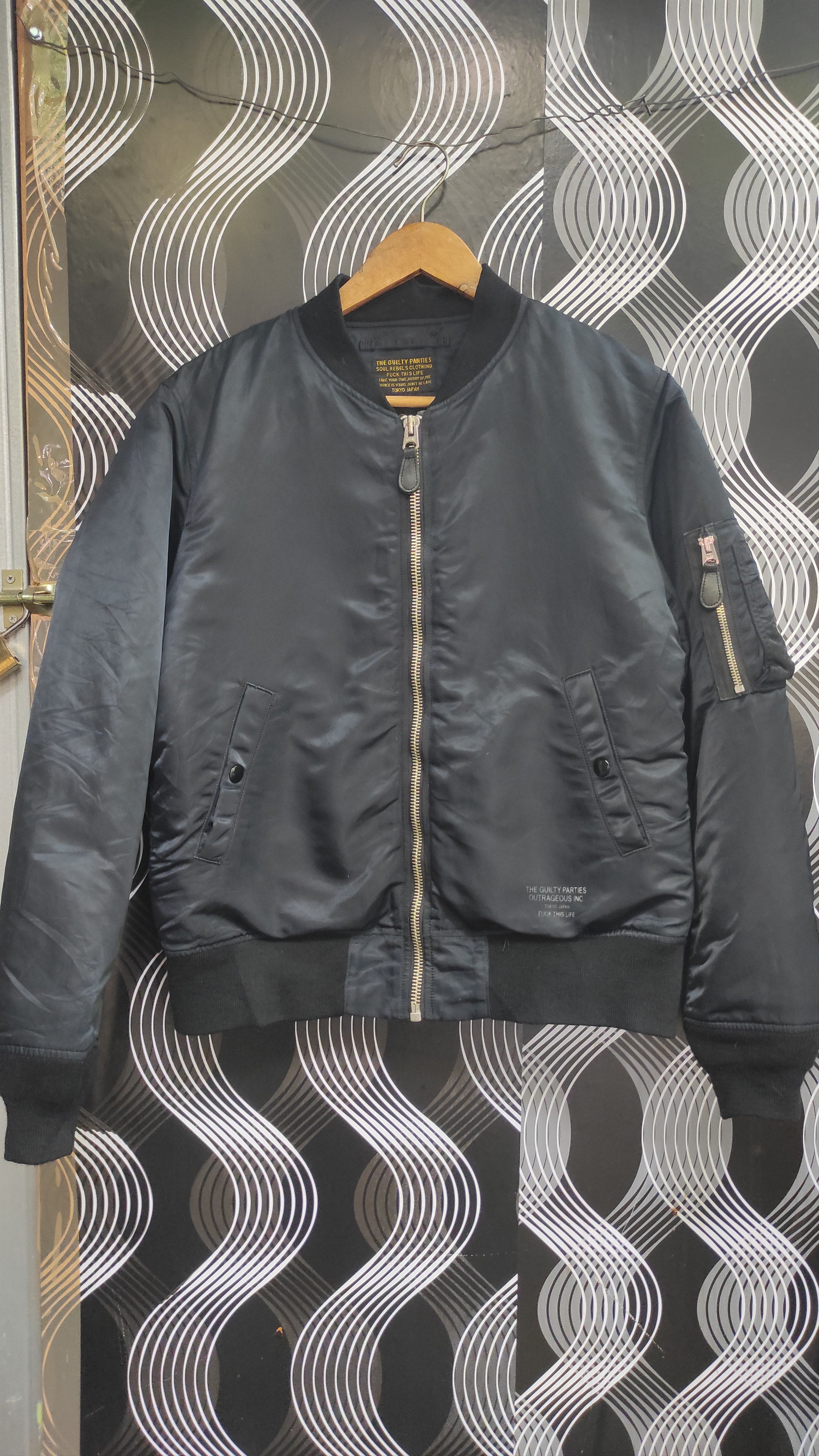 Vintage × Wacko Maria The guilty parties bomber jacket Size US M / EU 48-50 / 2 - 1 Thumbnail
