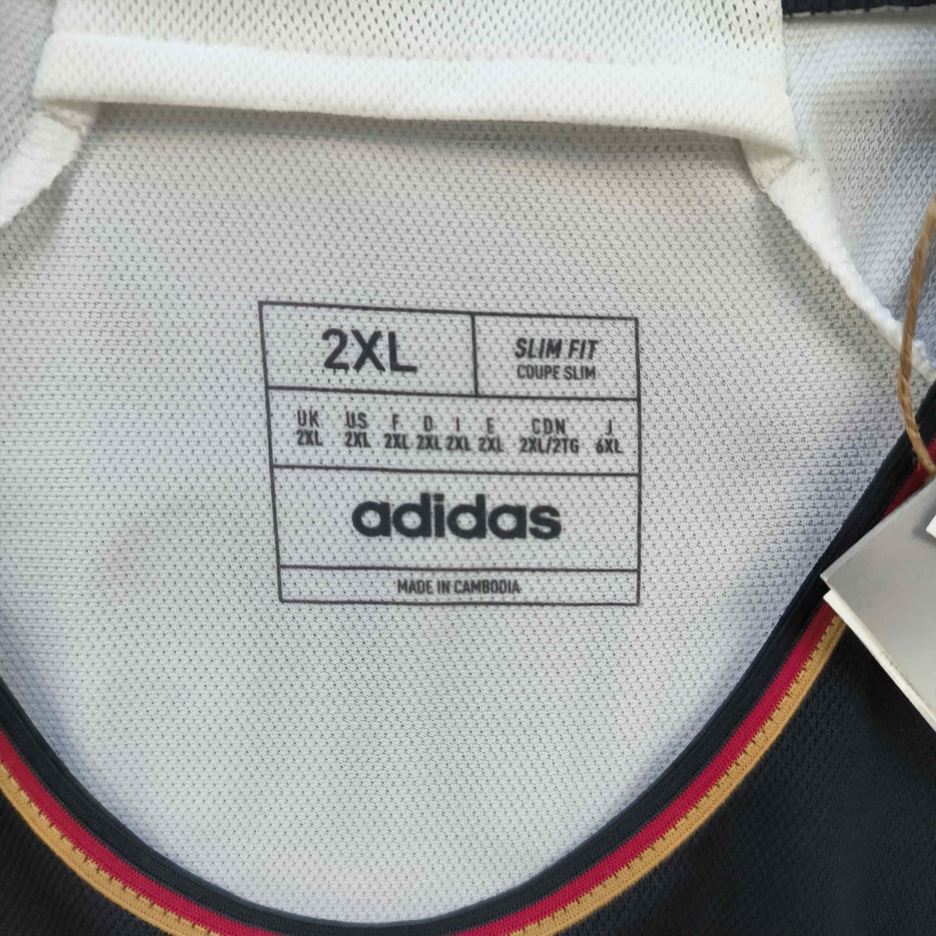 Adidas NEW Germany 2022-24 Adidas home Rüdiger football jersey XXL Size US XXL / EU 58 / 5 - 6 Thumbnail