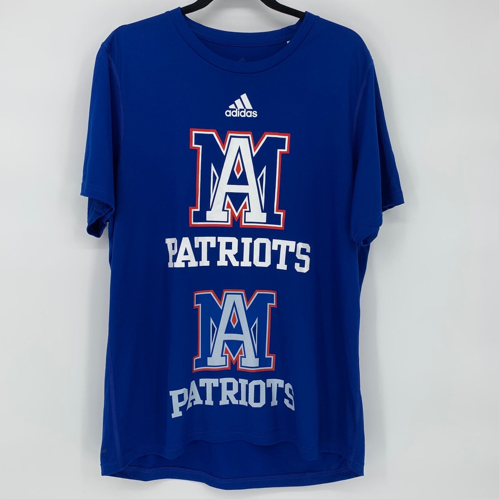 Adidas Patriots Adidas Creator Tee Shirt Men's Large Wicking NEW Size US L / EU 52-54 / 3 - 1 Thumbnail
