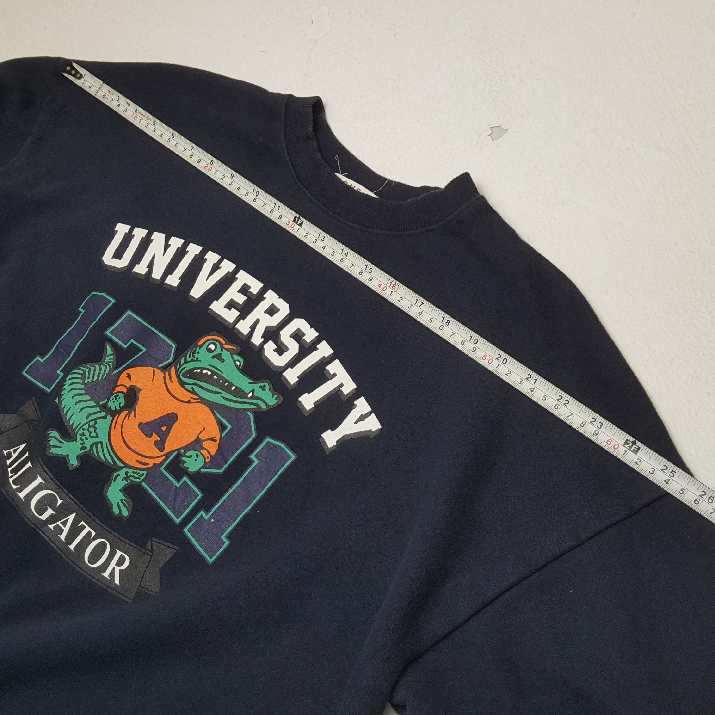 Vintage Vintage UNIVERSITY OF ALLIGATOR Promotion Sweatshirts Size US L / EU 52-54 / 3 - 4 Thumbnail