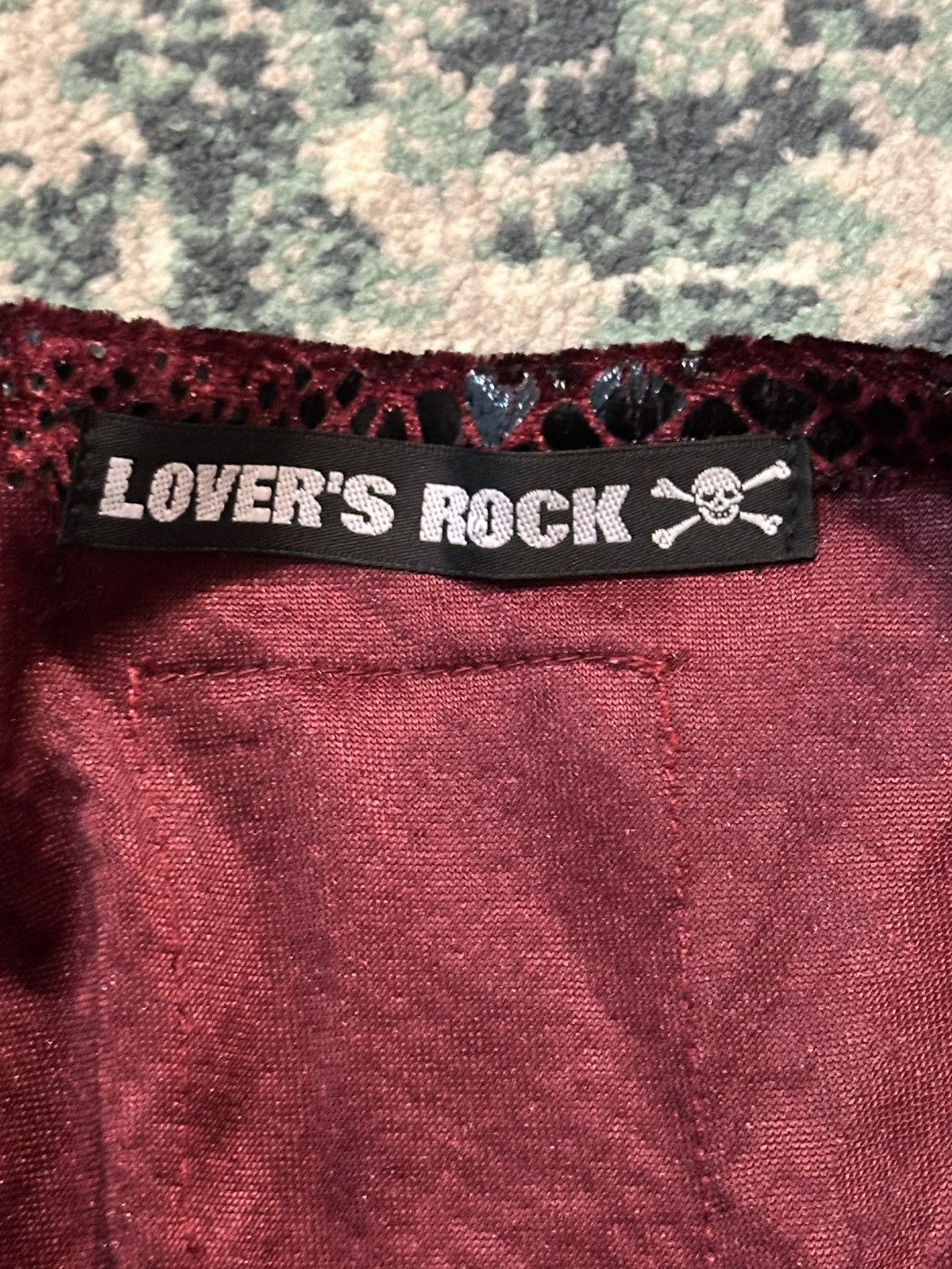 Beauty Beast 1990 - Super Lovers Japan Red Blood Snakeskin Studded Mesh T Size US M / EU 48-50 / 2 - 17 Thumbnail