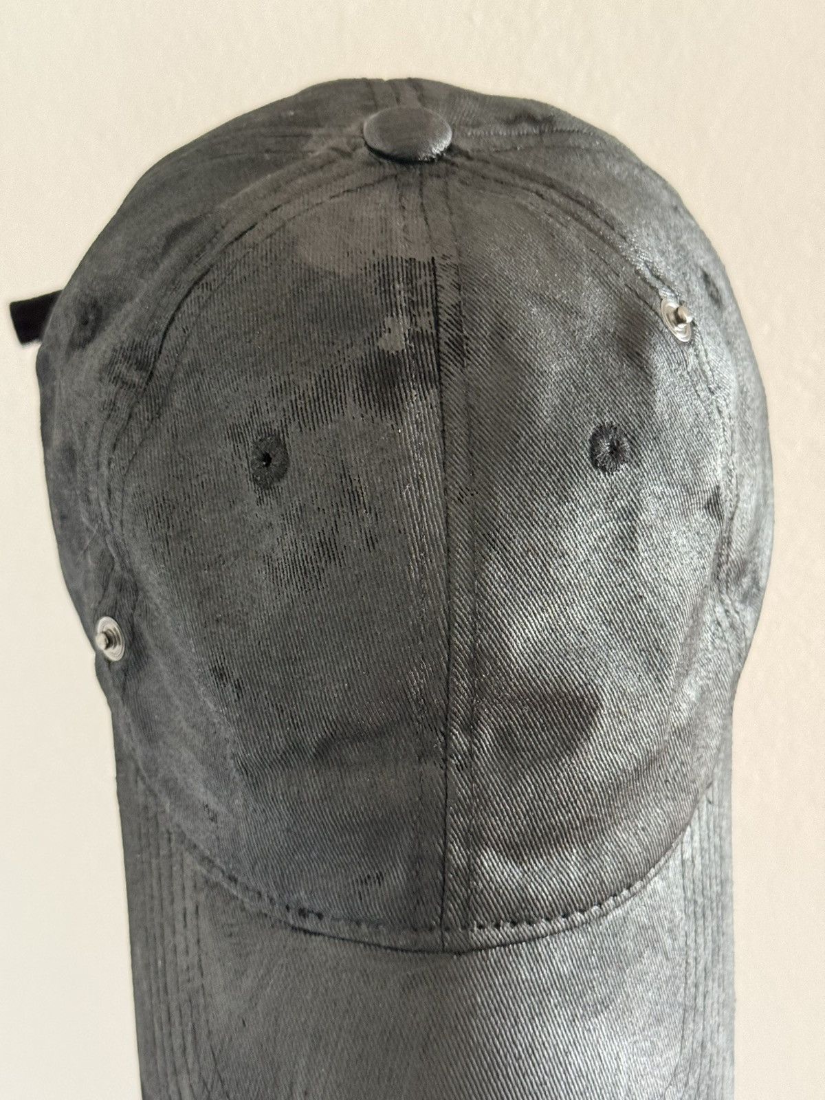 P.L.N. P.L.N. Oilskin Waxed Coated Cotton Distressed Cap/Hat Size ONE SIZE - 15 Thumbnail