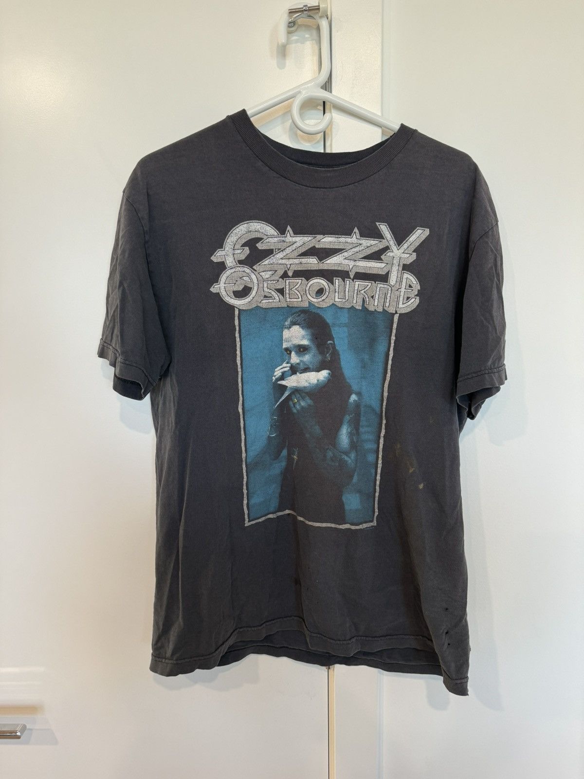 1992 Ozzy Osborne The Last Bloody Shows Tour Band Metal Tee