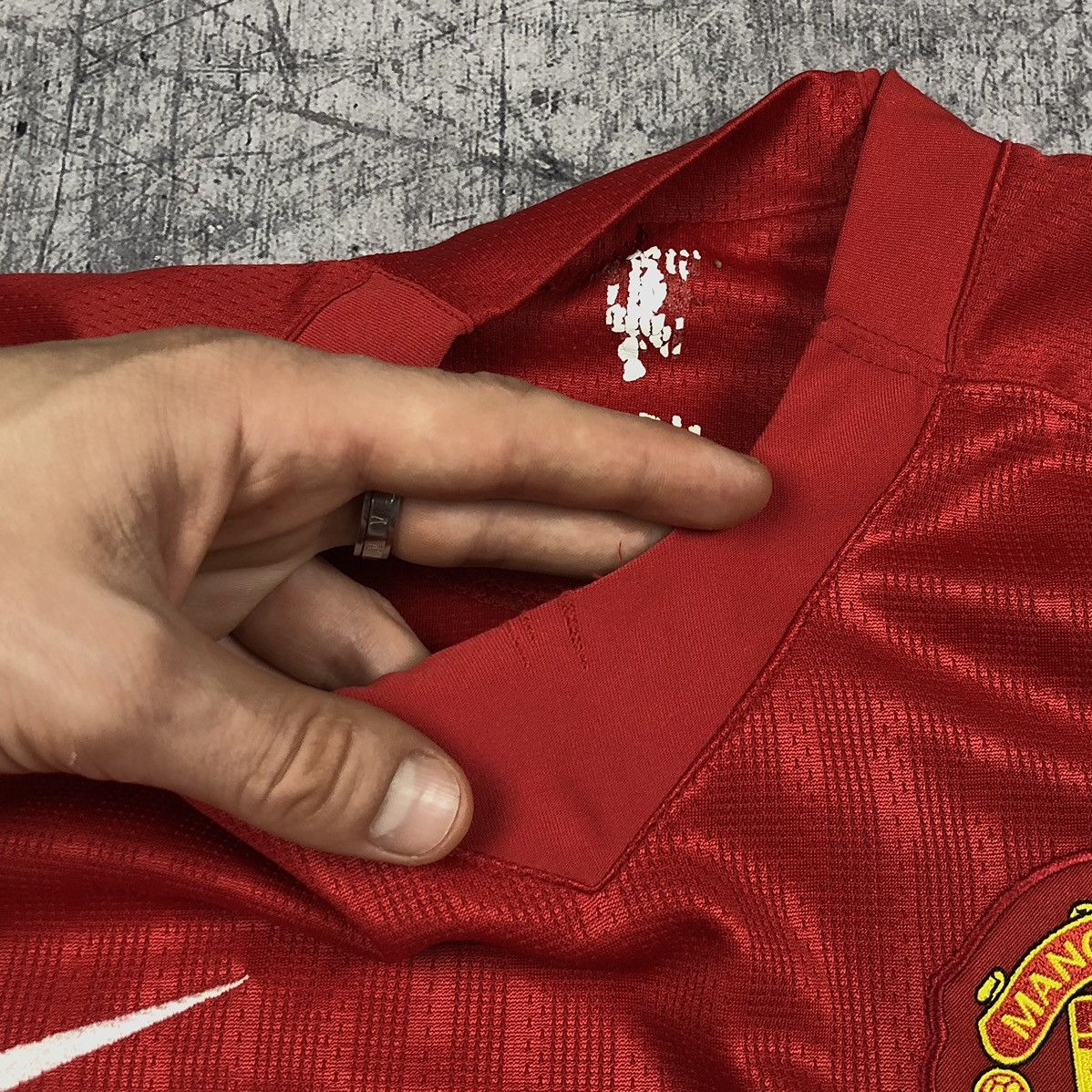 Nike × Vintage Vintage 00s Nike Manchester United Red Devils Soccer Jersey Size US M / EU 48-50 / 2 - 12 Thumbnail