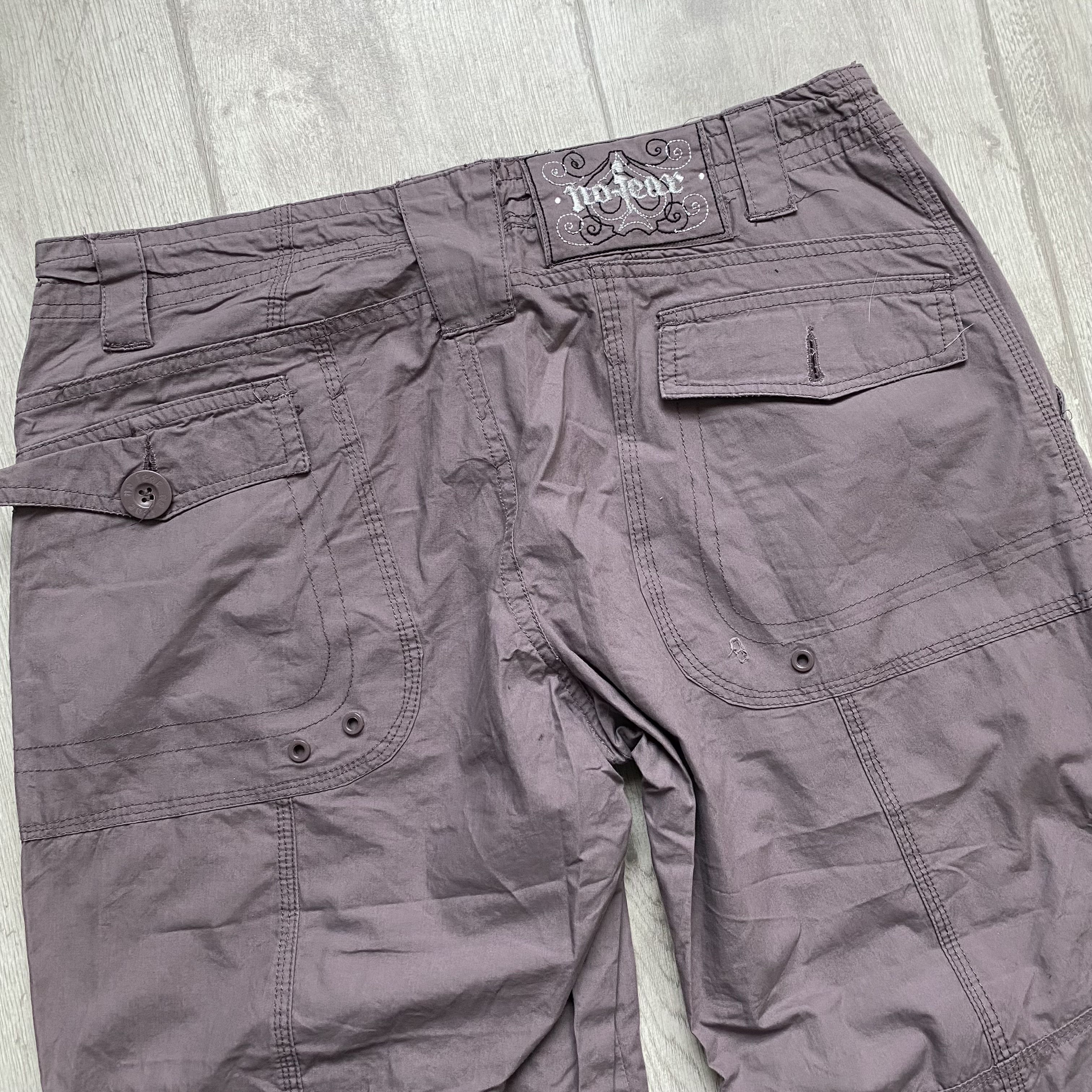 Ed Hardy MAHARISHI Style 90s Vintage Y2K cargo parachute baggy pants Size 32" / US 10 / IT 46 - 8 Thumbnail