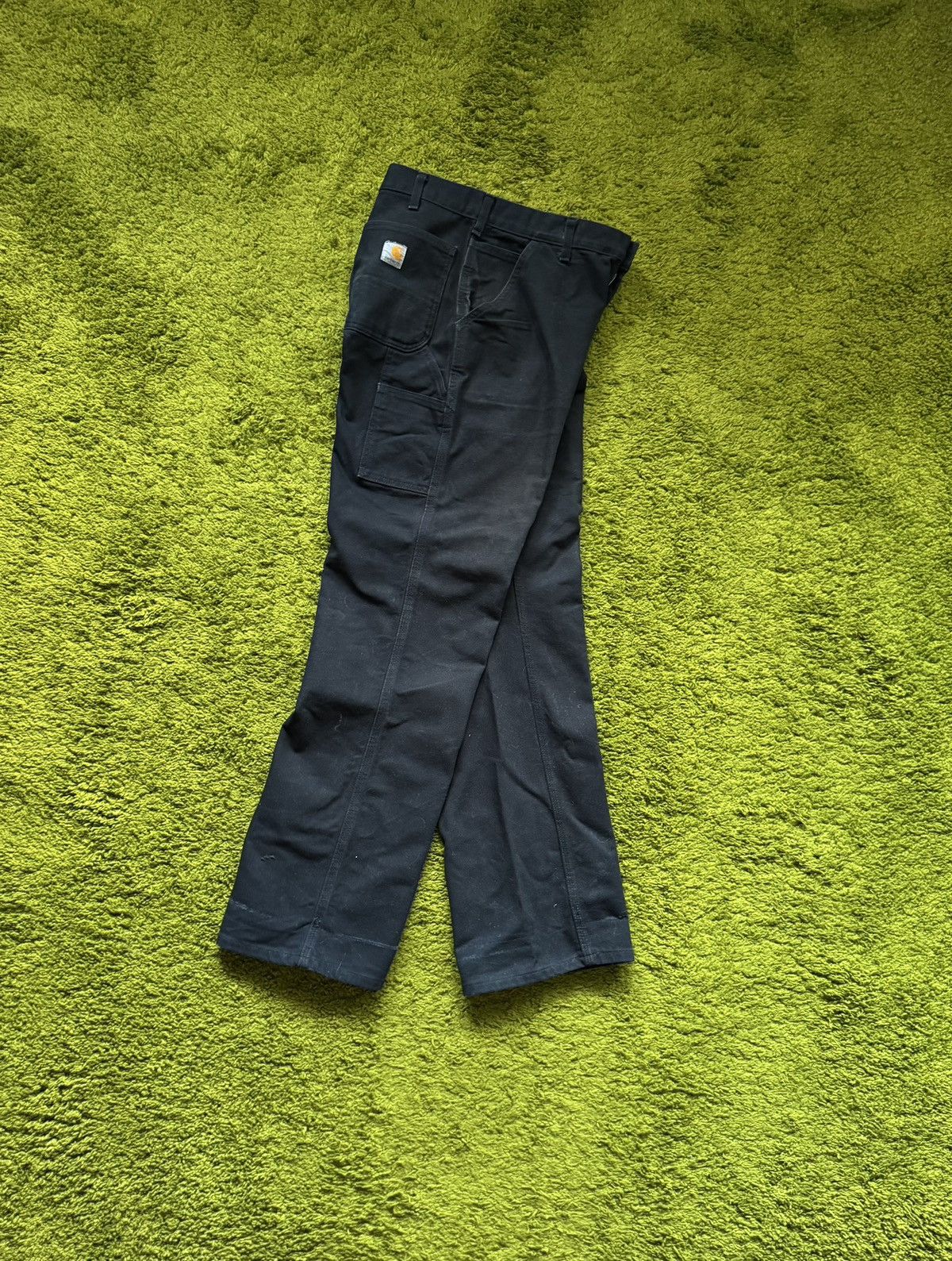 Carhartt Carhartt workcore style carpenter canvas faded pants Size US 36 / EU 52 - 1 Thumbnail