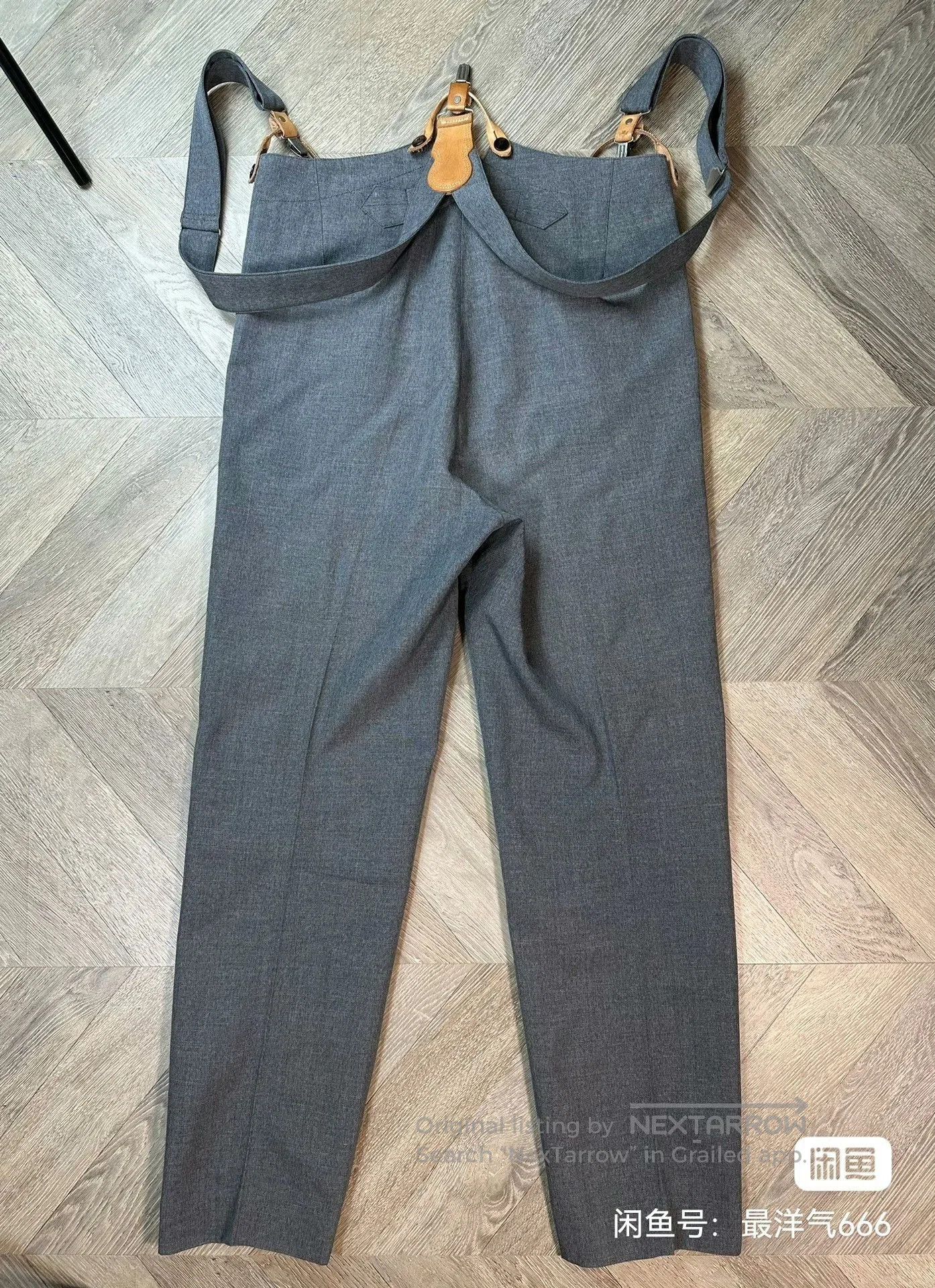 Visvim visvim anton suspender pants in gray. Size US 36 / EU 52 - 3 Thumbnail