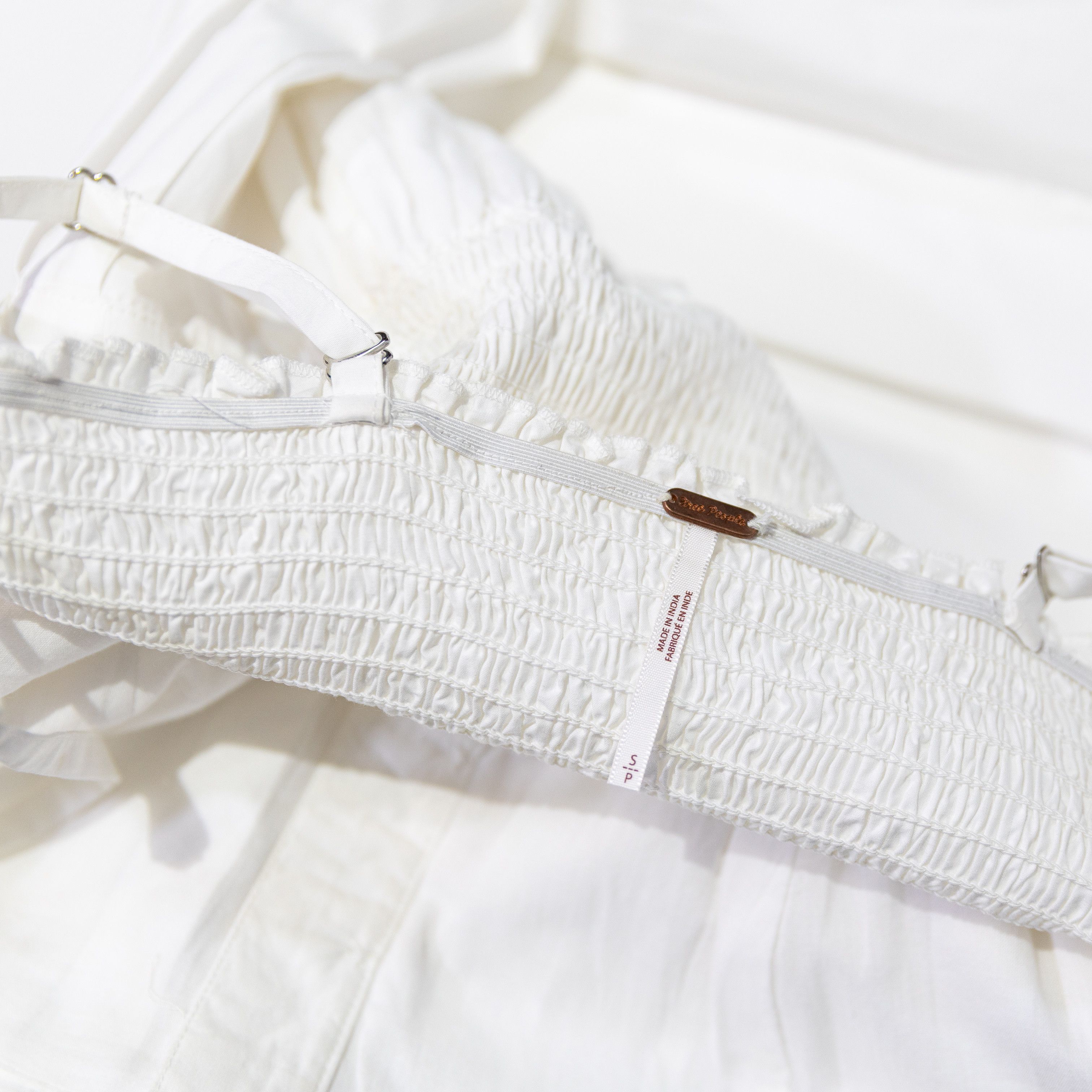 Free People Free People Lilah Cotton Poplin Pleated Size S / US 4 / IT 40 - 2 Thumbnail