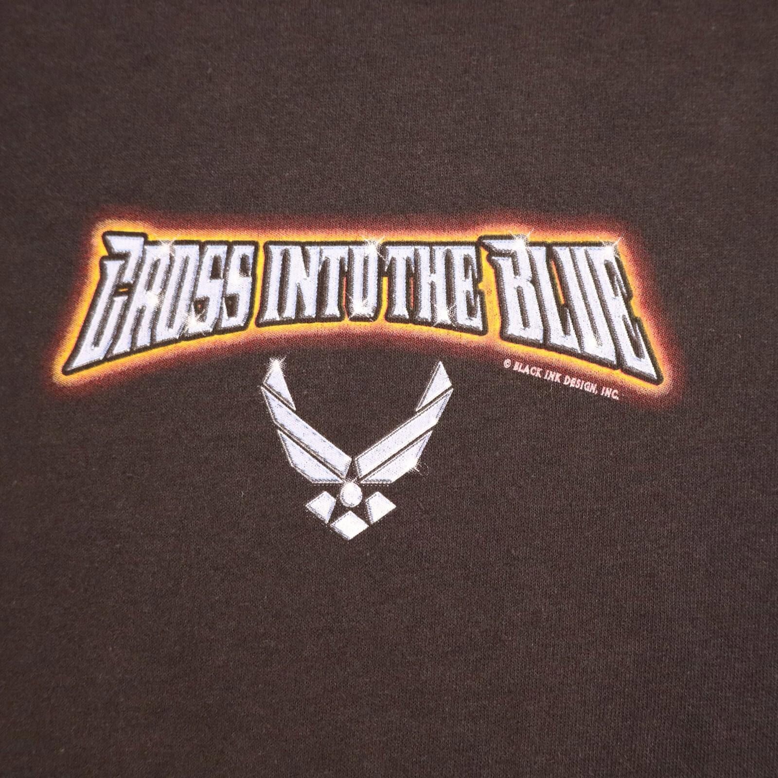 Soffe US Air Force T-Shirt Medium nwt vtg "Cross Into The Blue" Size US M / EU 48-50 / 2 - 3 Thumbnail