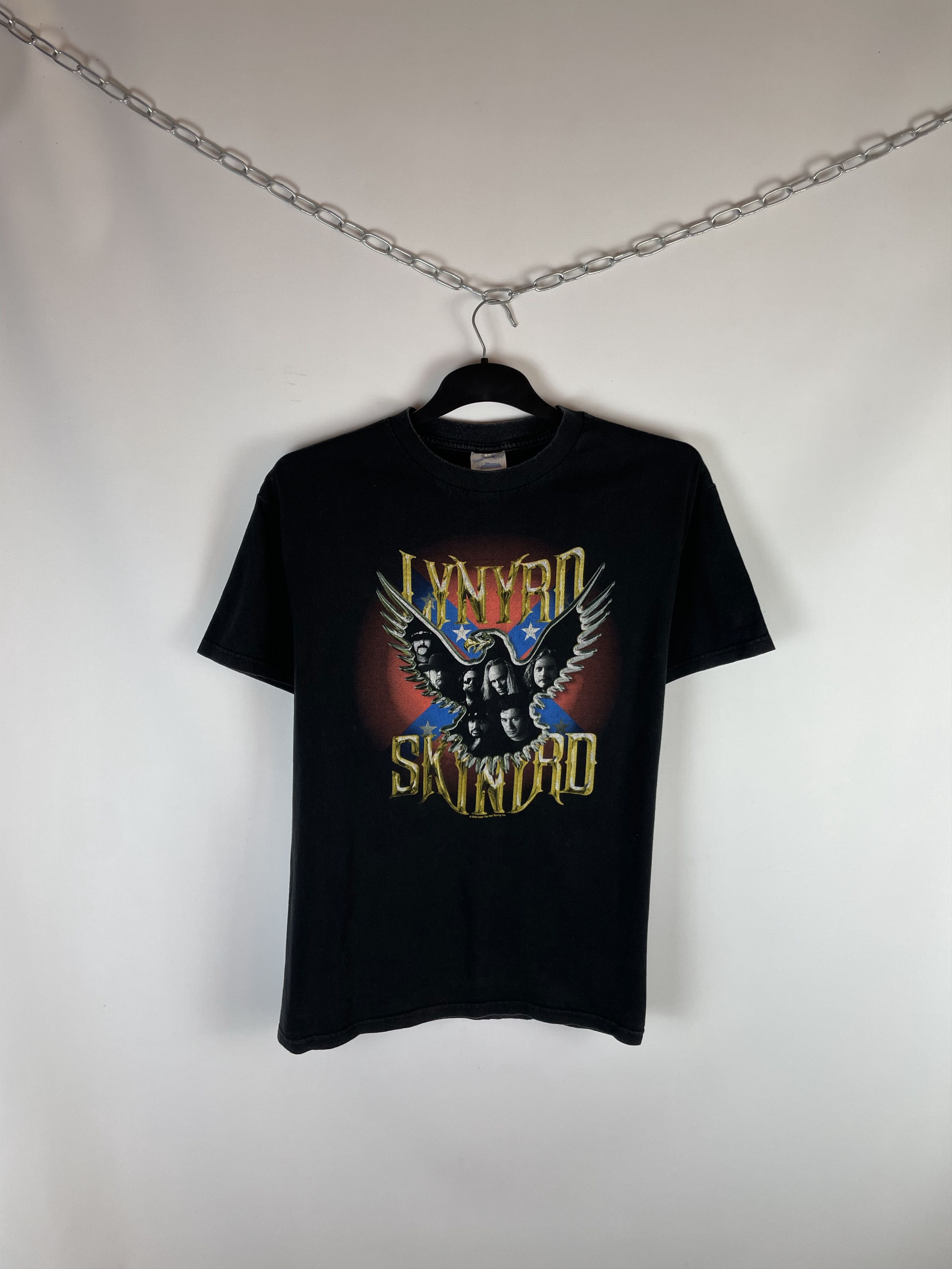 Band Tees Vintage Lynrd Skynrd 2000’s Eagle Skull band t-shirt Size US L / EU 52-54 / 3 - 1 Thumbnail