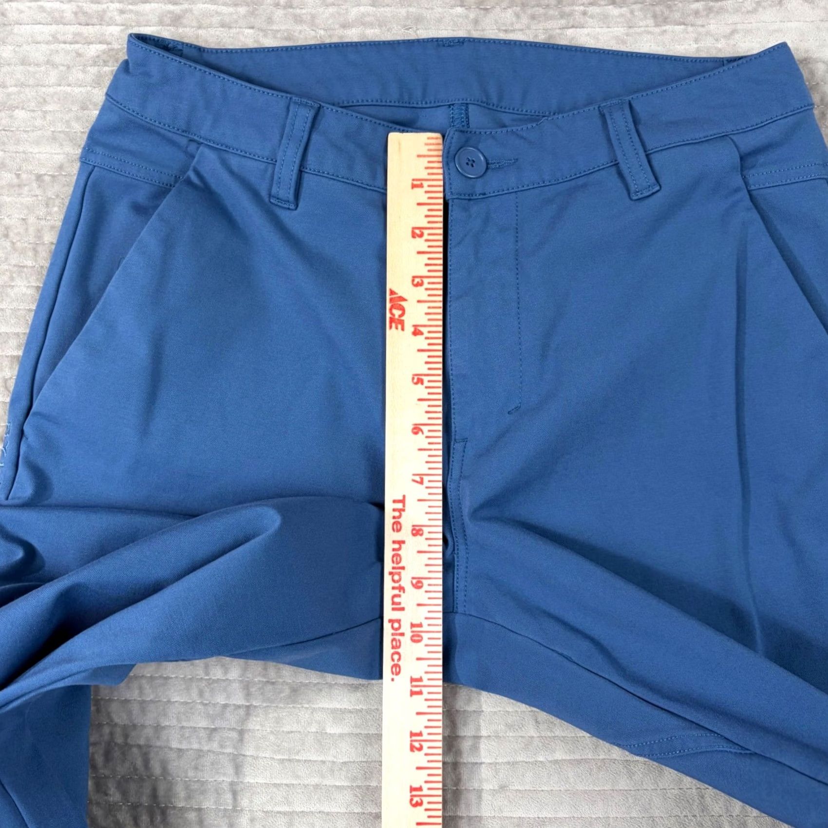 Vintage BYLT Chino Pants 33 Mens Slim Everyday Pant 2.0 Blue Tapered 5-Pocket Business Casual Workwear Size US 33 - 5 Thumbnail