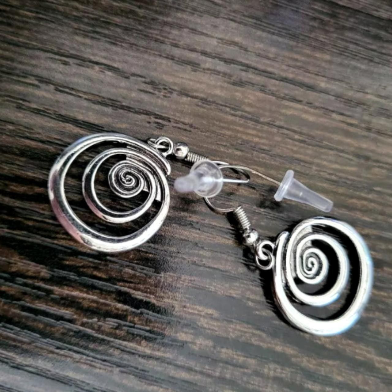 Other Retro Old Spiral Dangle Earrings Size ONE SIZE - 3 Thumbnail