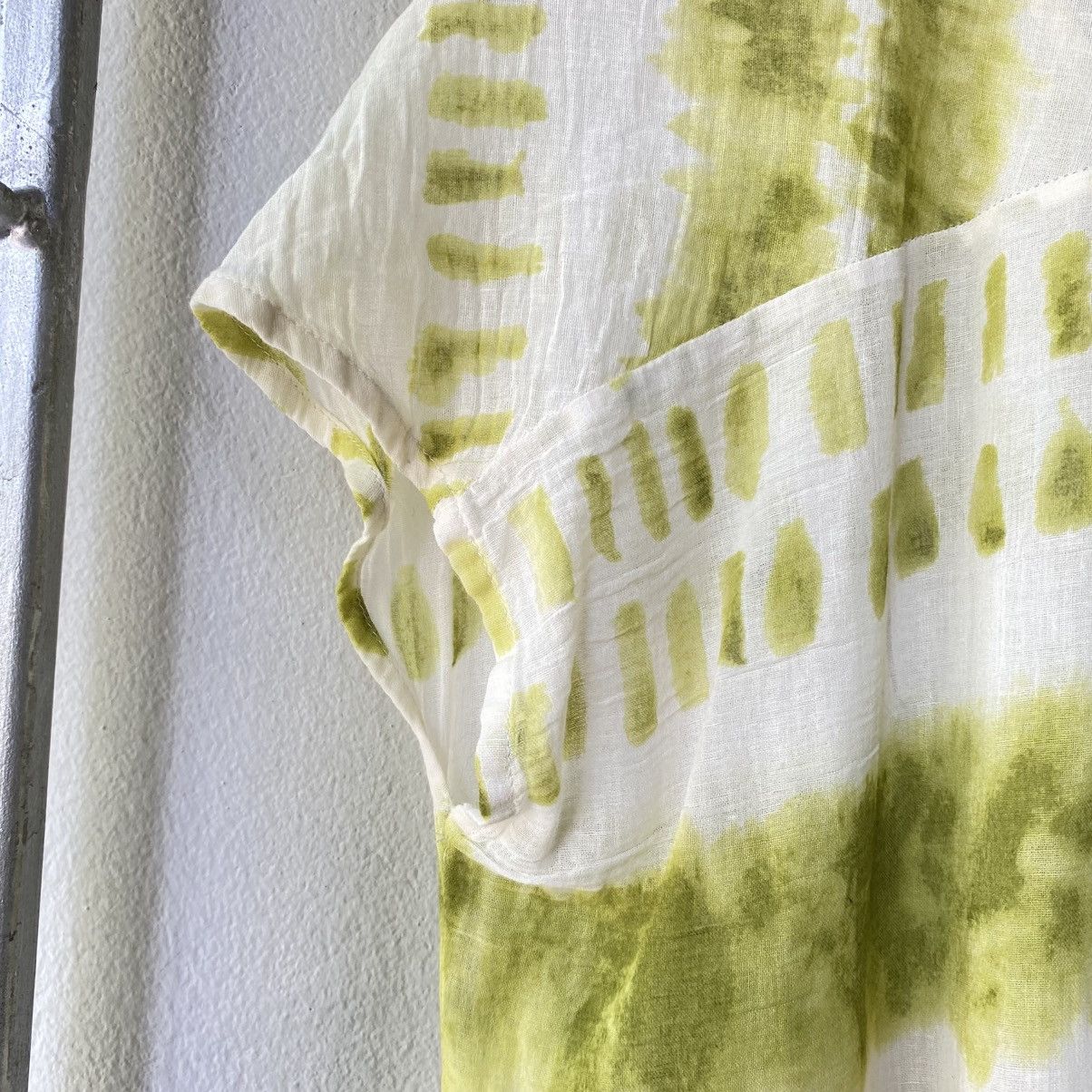 Issey Miyake Plantation Light Green Breeze Dress Size M / US 6-8 / IT 42-44 - 6 Thumbnail