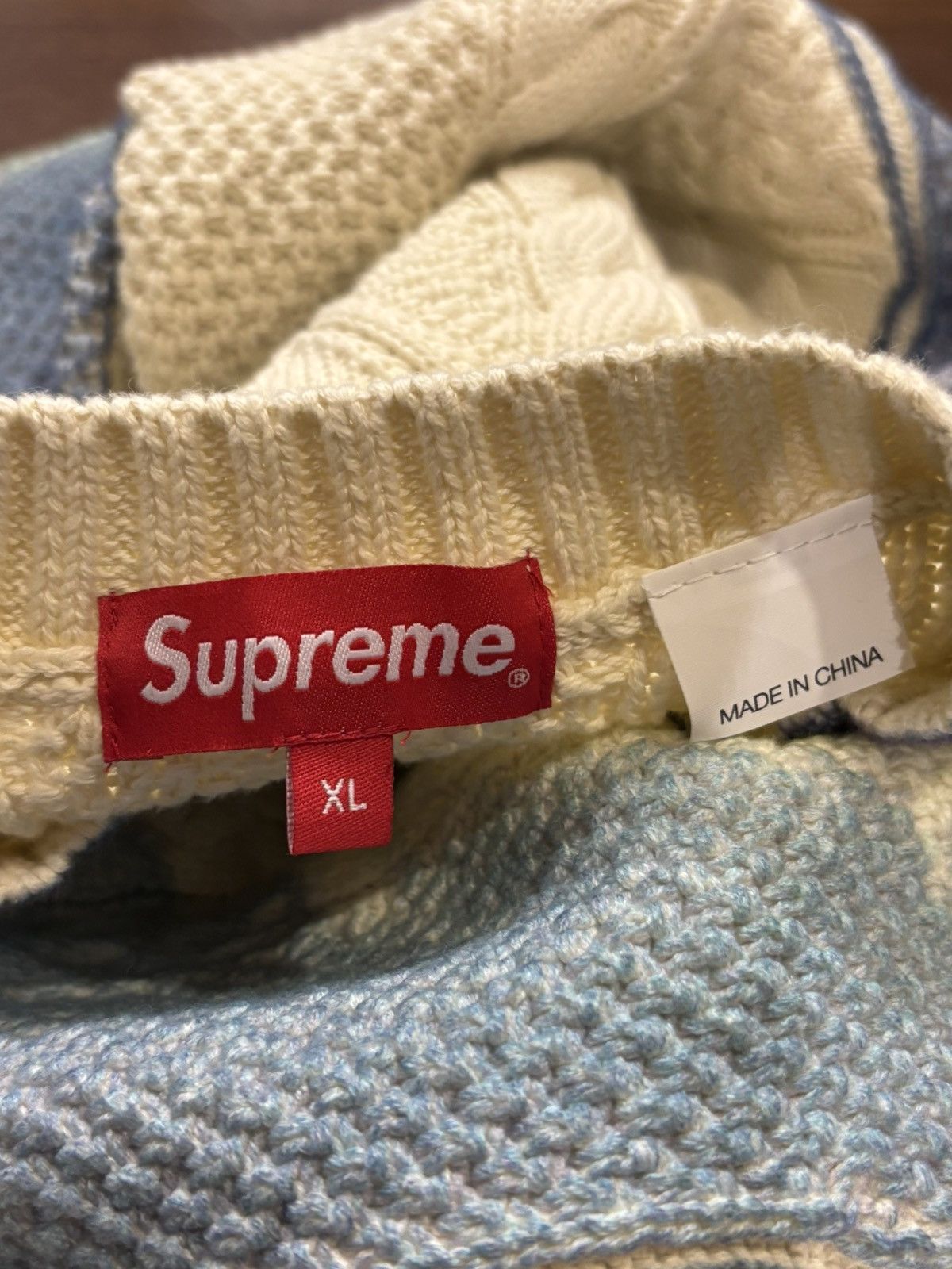 Supreme Supreme Kurt Cobain Knit Sweater Size US XL / EU 56 / 4 - 4 Thumbnail