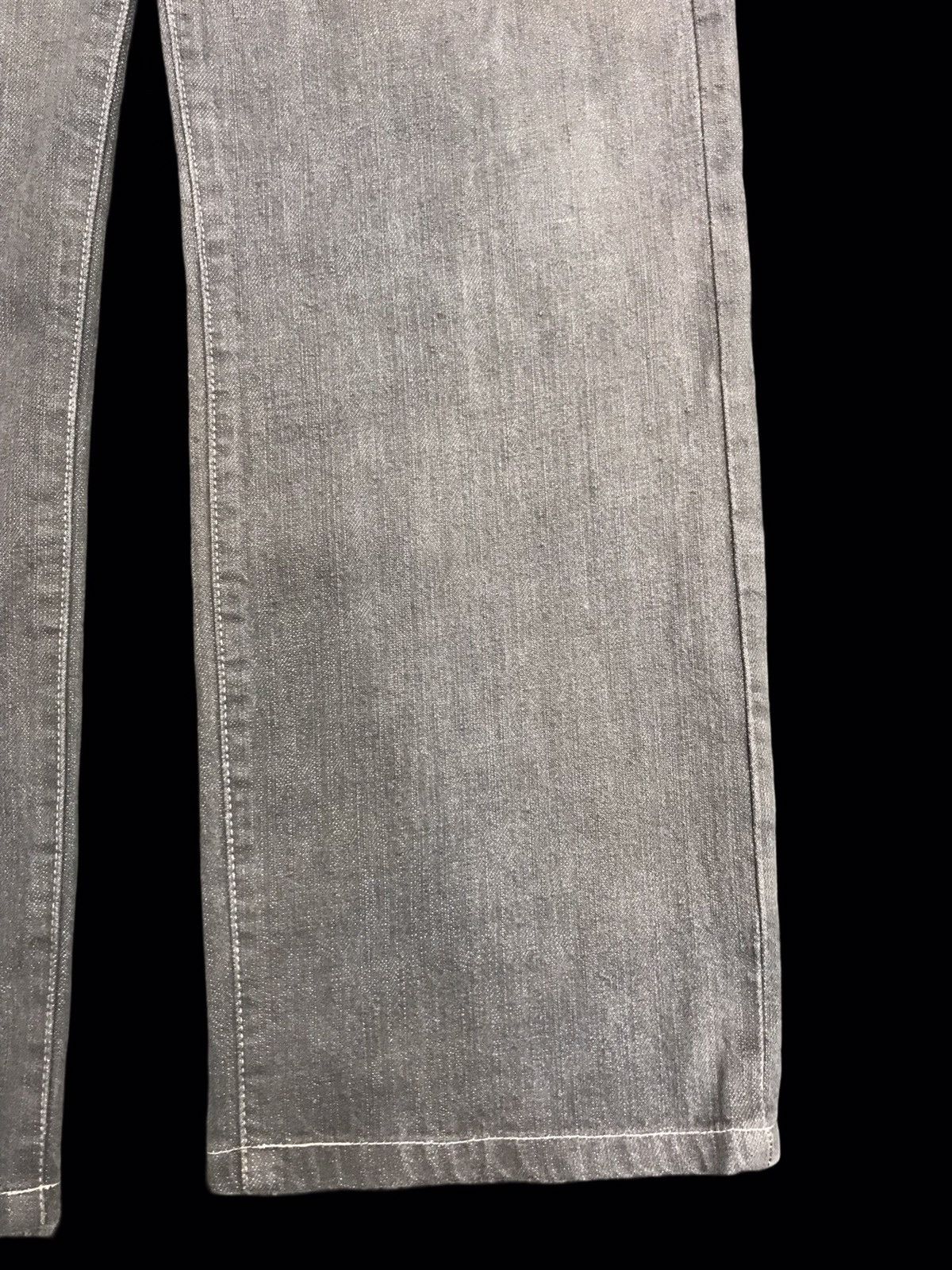 Japanese Brand 💥90s Style💥MODEST GOVERN REGULAR GREY JAPAN DENIM F400 Size US 29 - 7 Thumbnail