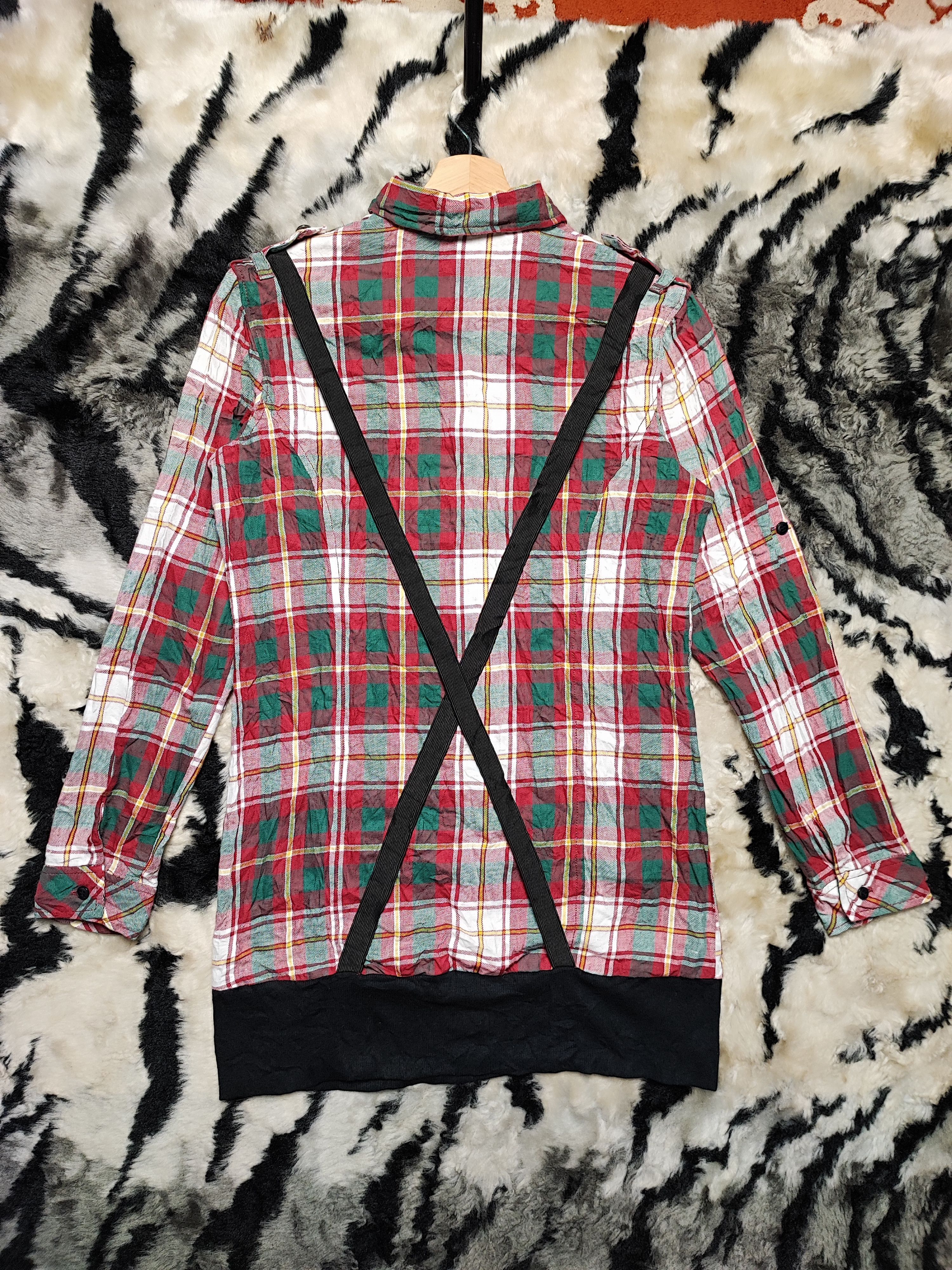 Flannel Flannel Checked Bondage Shirt Button Up Size S / US 4 / IT 40 - 16 Thumbnail