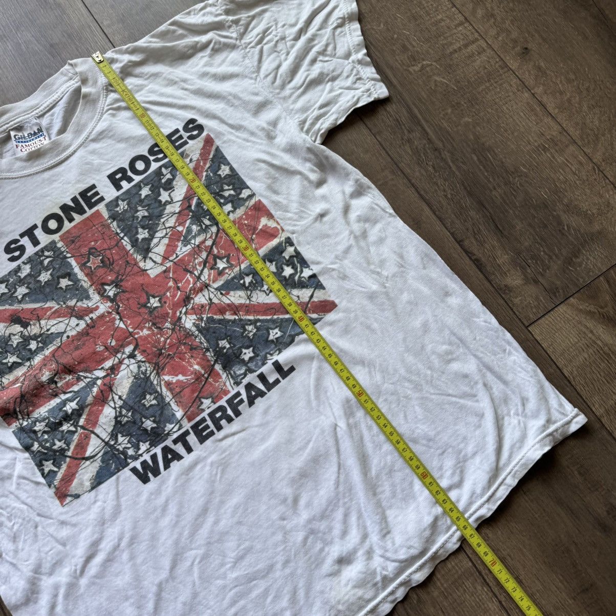 Band Tees × Japanese Brand × Vintage 90s The Stone Roses Waterfall Psychodelic Vintage Tee Shirt Size US L / EU 52-54 / 3 - 11 Thumbnail