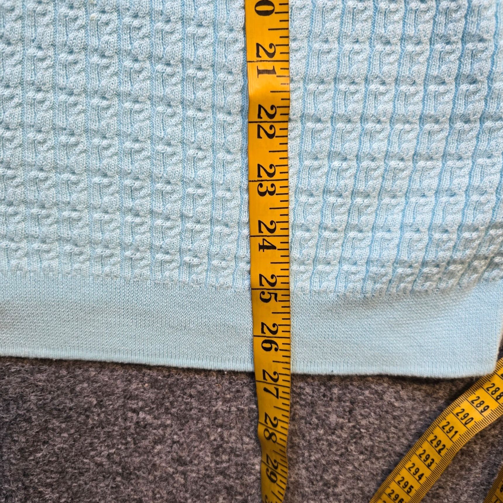 Talbots Talbots Sweater Women Size XL Blue Knit Long Sleeve Stretch Round Neck Casual Size XL / US 12-14 / IT 48-50 - 6 Thumbnail