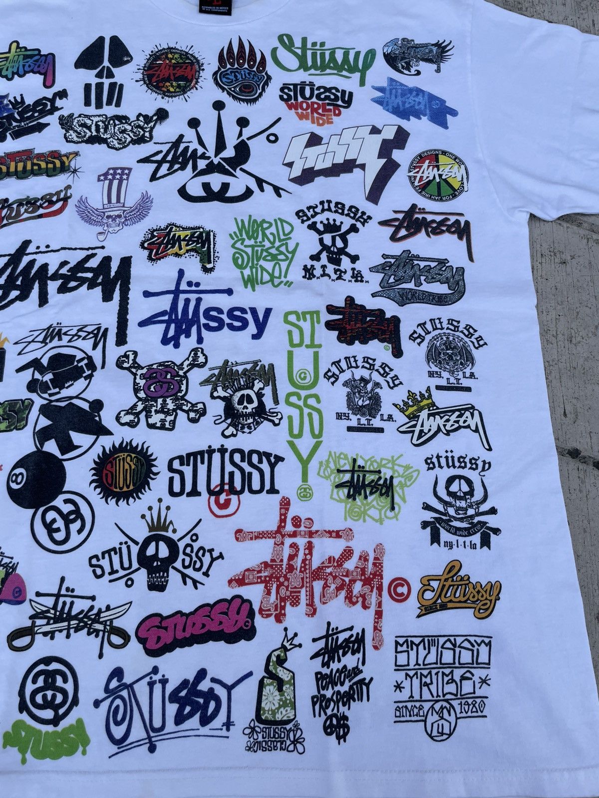 Stussy Stussy All Logo Size US XL / EU 56 / 4 - 2 Thumbnail