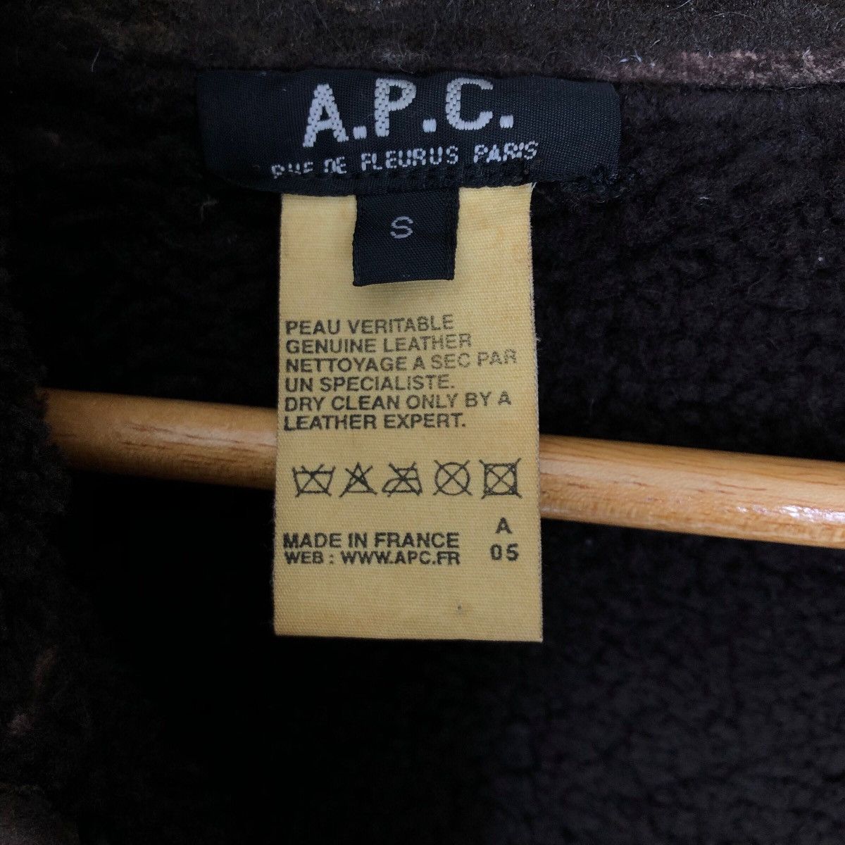 A.P.C. Vintage A.P.C. Hooded Sheepskins Shearling Leather Jacket Size S / US 4 / IT 40 - 10 Thumbnail