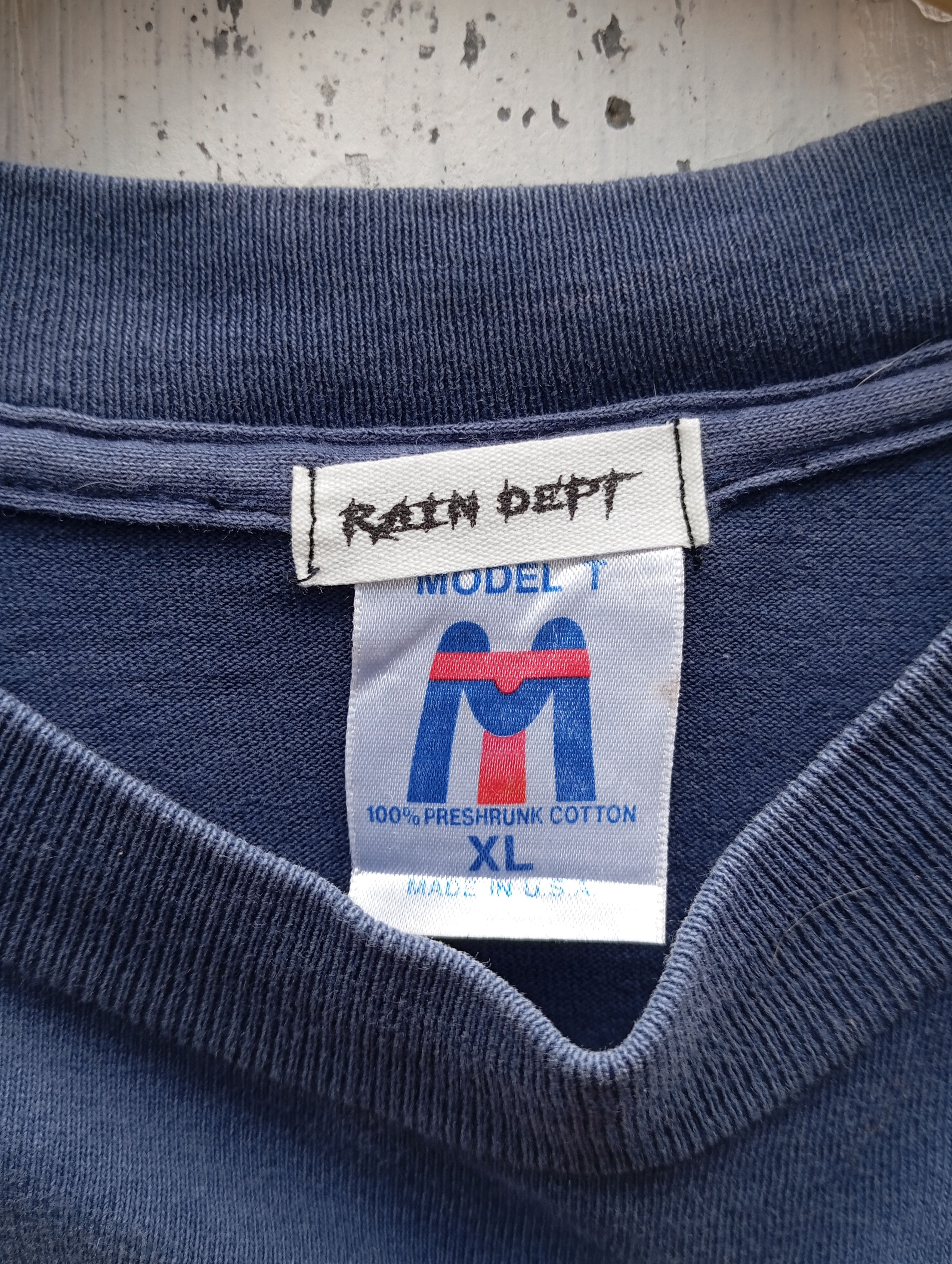 Vintage Vintage 80s model t remove pocket tee Size US L / EU 52-54 / 3 - 2 Thumbnail