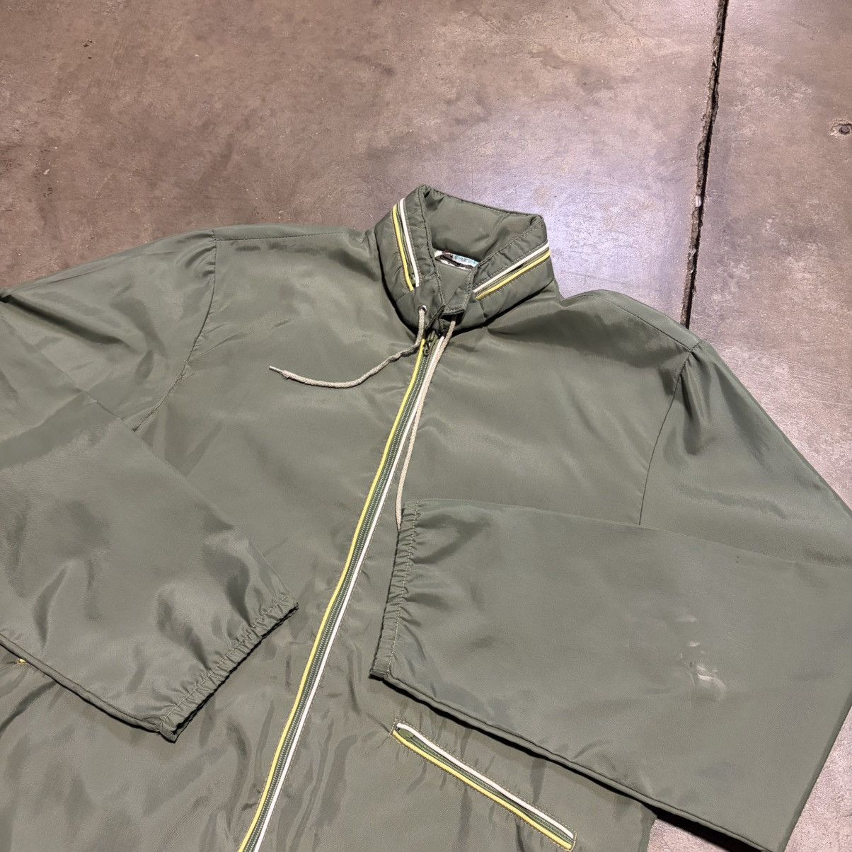 Vintage Vintage K Mart Lightweight Jacket Zip Up Bomber Cropped 70s Size US S / EU 44-46 / 1 - 6 Thumbnail