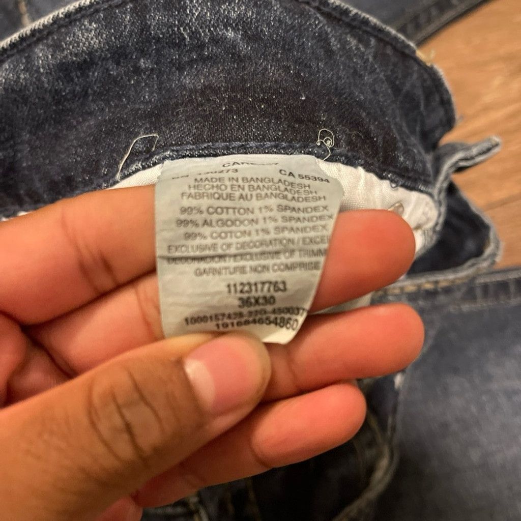 Wrangler Wrangler “Rock 4 denim” Slim Boot Denim Jeans 36x3 Size US 36 / EU 52 - 6 Thumbnail