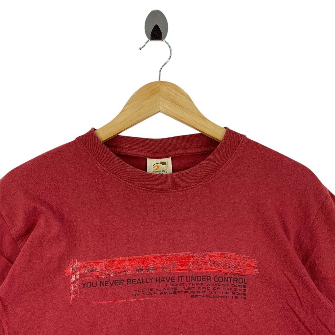 Vintage Vintage PIPELINE Surf spellout Surfing tee Size US M / EU 48-50 / 2 - 2 Thumbnail
