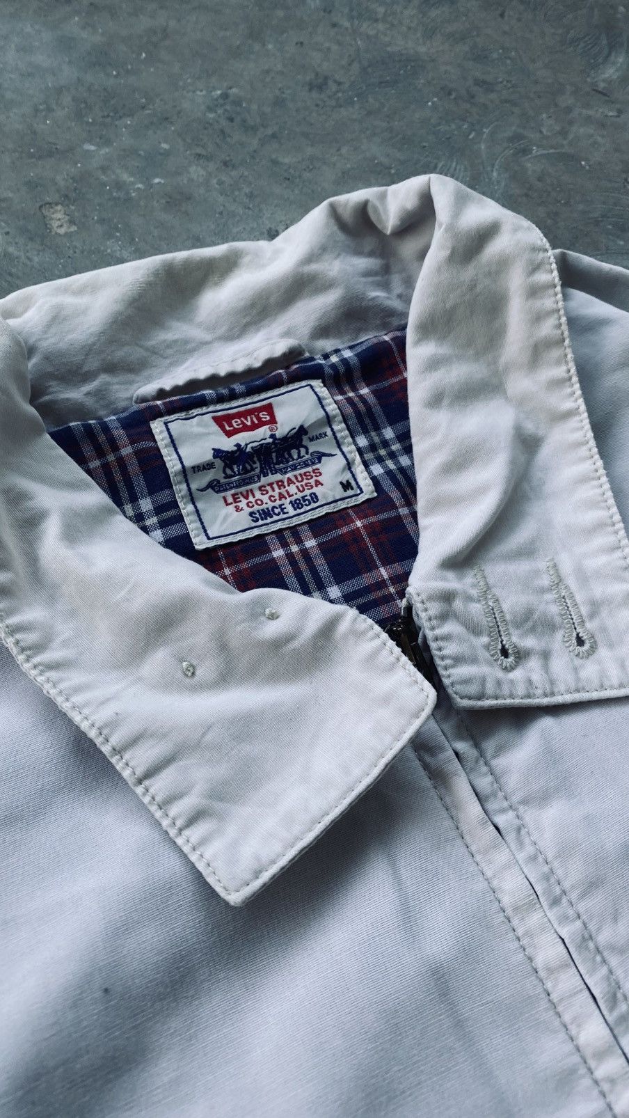 Levi's Vintage Clothing Levi's Men's Vintage Mod Skinhead Check Lined Jacket Size US M / EU 48-50 / 2 - 3 Thumbnail