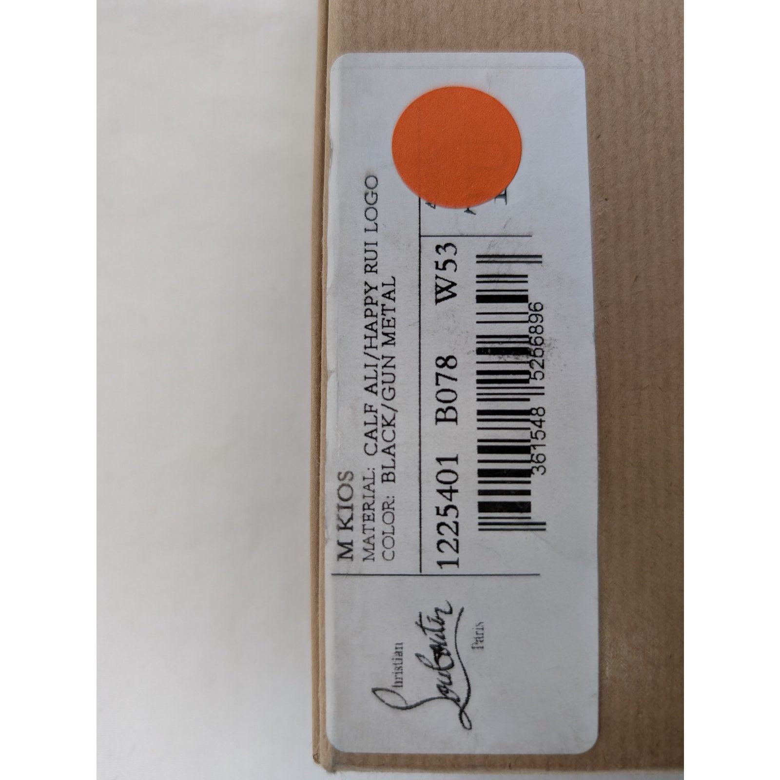 Christian Louboutin o1rshd1 Size: OS / Calf Ali/Happy Rui Logo Card Holder Black Size ONE SIZE - 11 Thumbnail