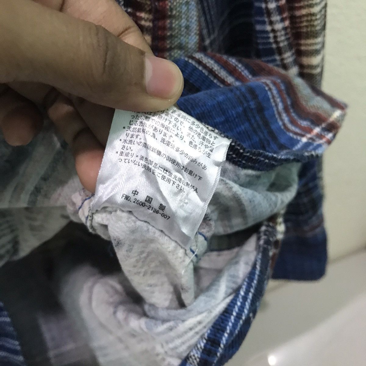 Converse Vintage Converse Baggy Style Plaid Tartan Flannel Shirt Size US XXL / EU 58 / 5 - 7 Thumbnail