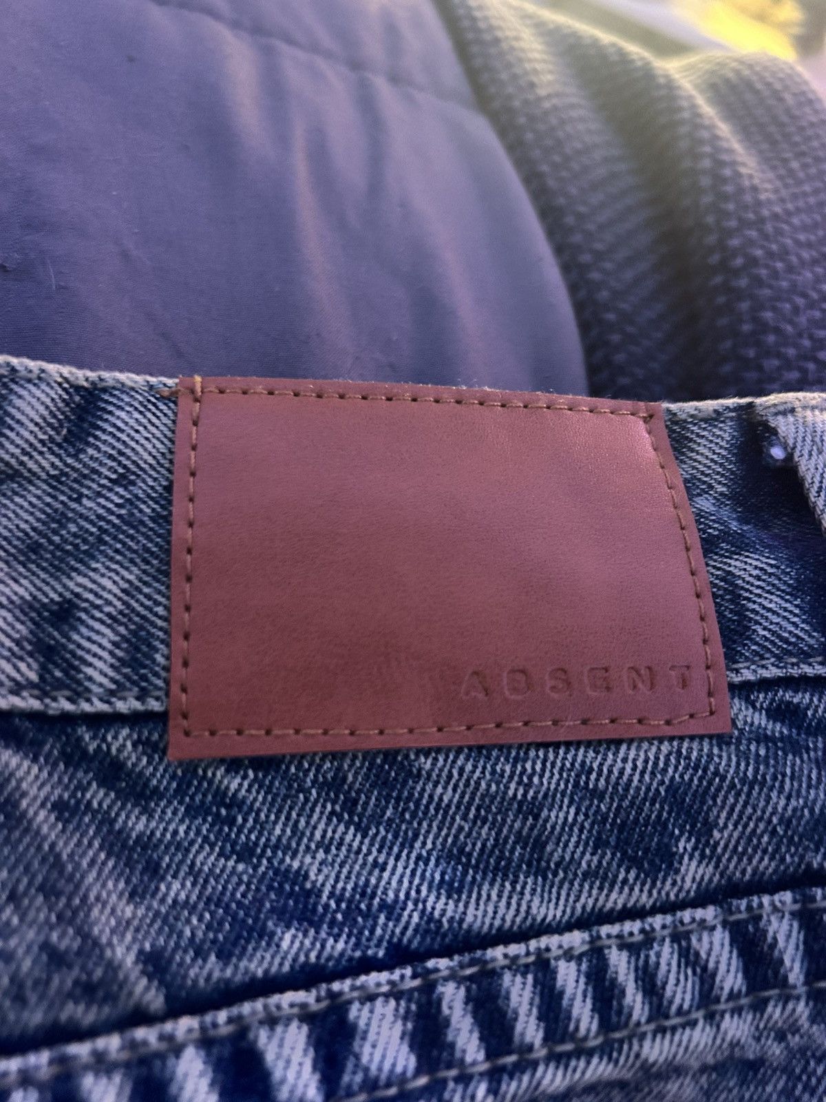 Absent Green washed denim Size US 30 / EU 46 - 3 Thumbnail