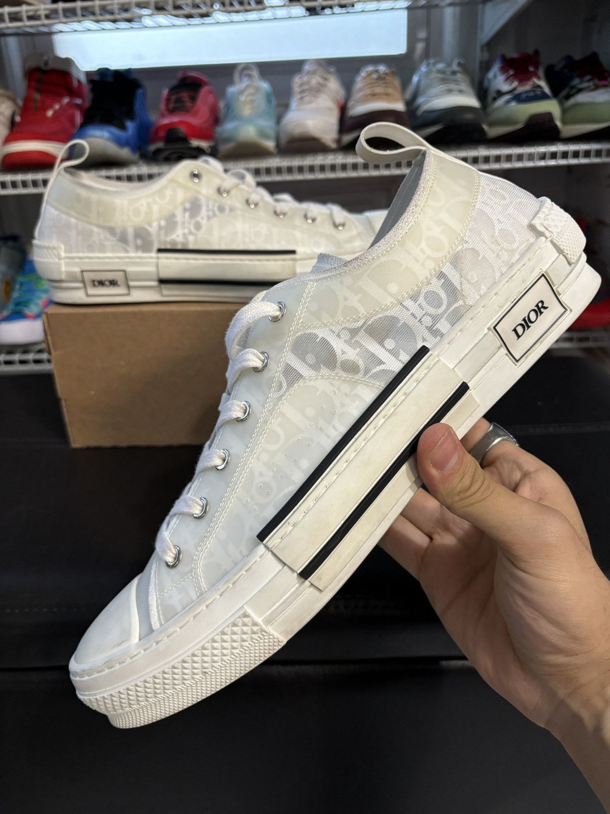 Dior Dior B23 Low Top Oblique Grailed